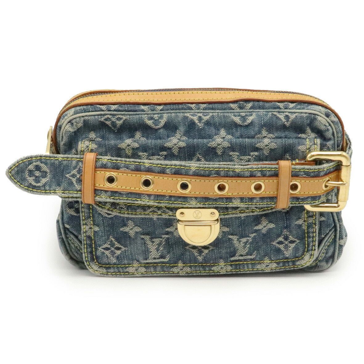 Louis Vuitton Monogram Denim Bum Waist Bag Body Bag