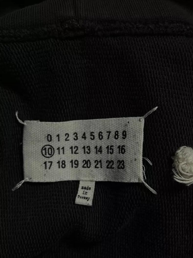 Maison Margiela Maison Margiela Label washed zipper sweatshirt jacket Size US S / EU 44-46 / 1 - 4 Thumbnail