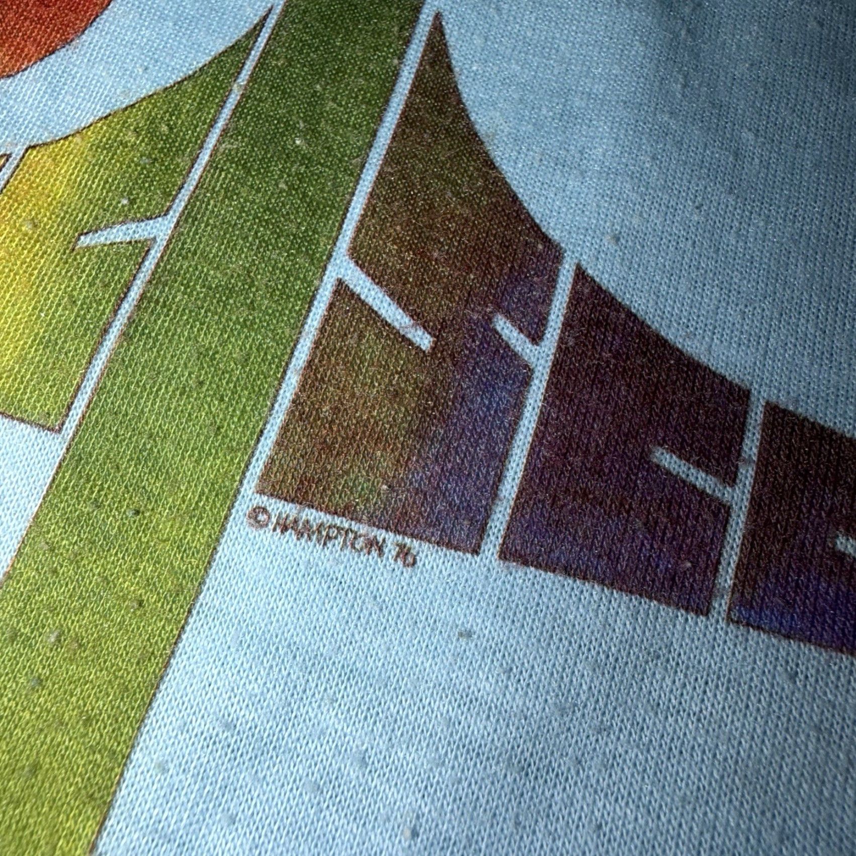 Rainbow VINTAGE 70s San Francisco Golden Gate Bridge Shirt California 1976 USA Small Rainbow Shirt Unisex Adults Cotton T-Shirt Crew Neck Short Sleeve Size US S / EU 44-46 / 1 - 3 Thumbnail