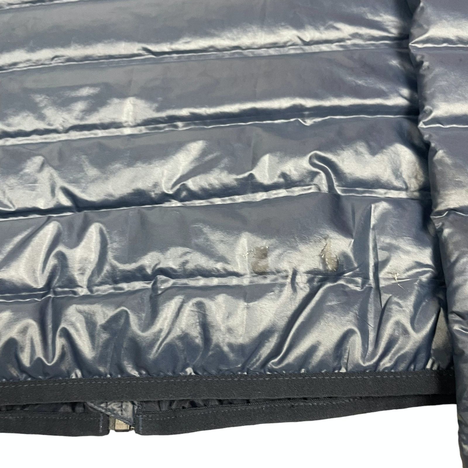 Adidas Adidas Men Blue Long Sleeve Full Zip Puffer Jacket L (16-18) Size US L / EU 52-54 / 3 - 9 Thumbnail