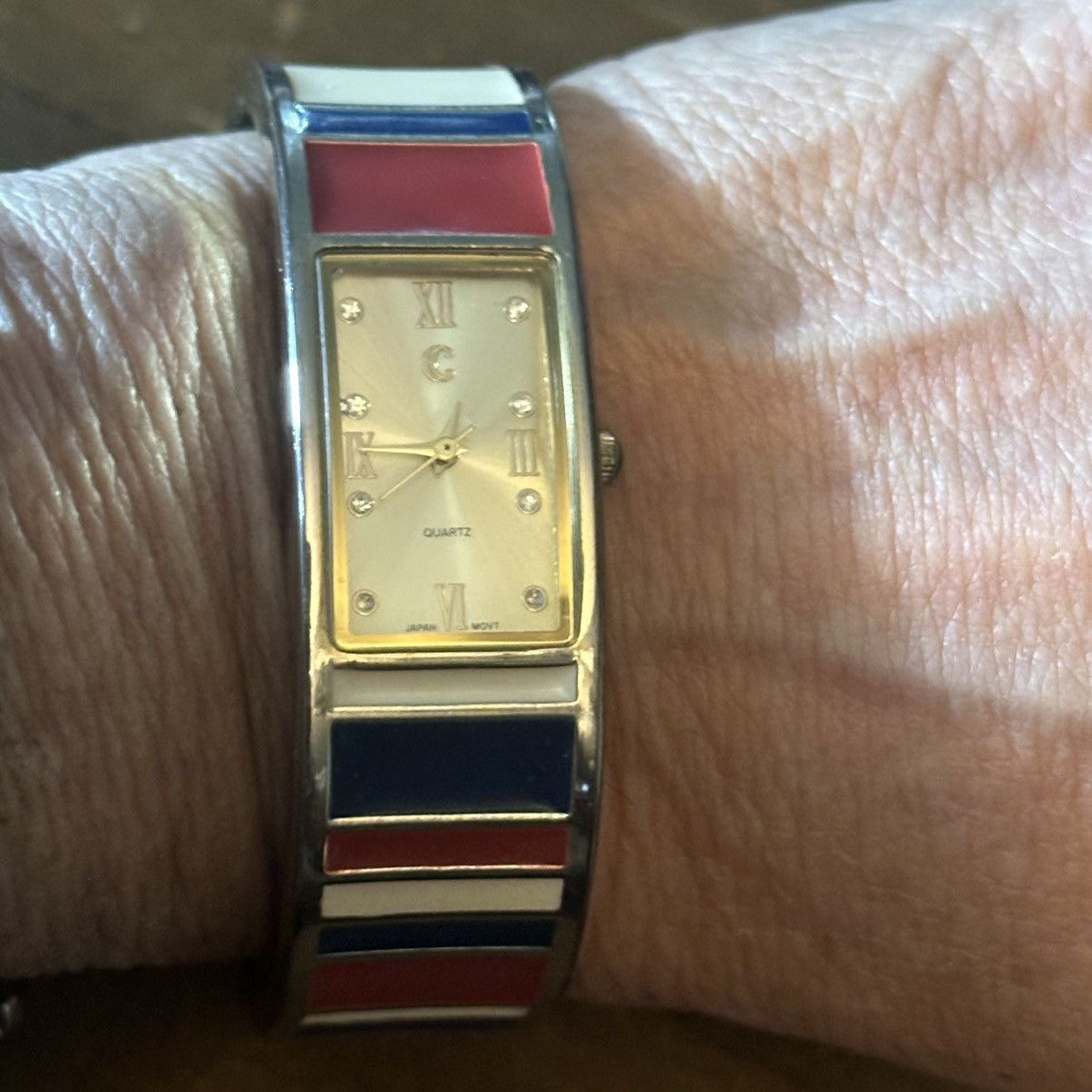 Other Vintage Charming Charlie Americana hinged bangle watch Size ONE SIZE - 7 Thumbnail