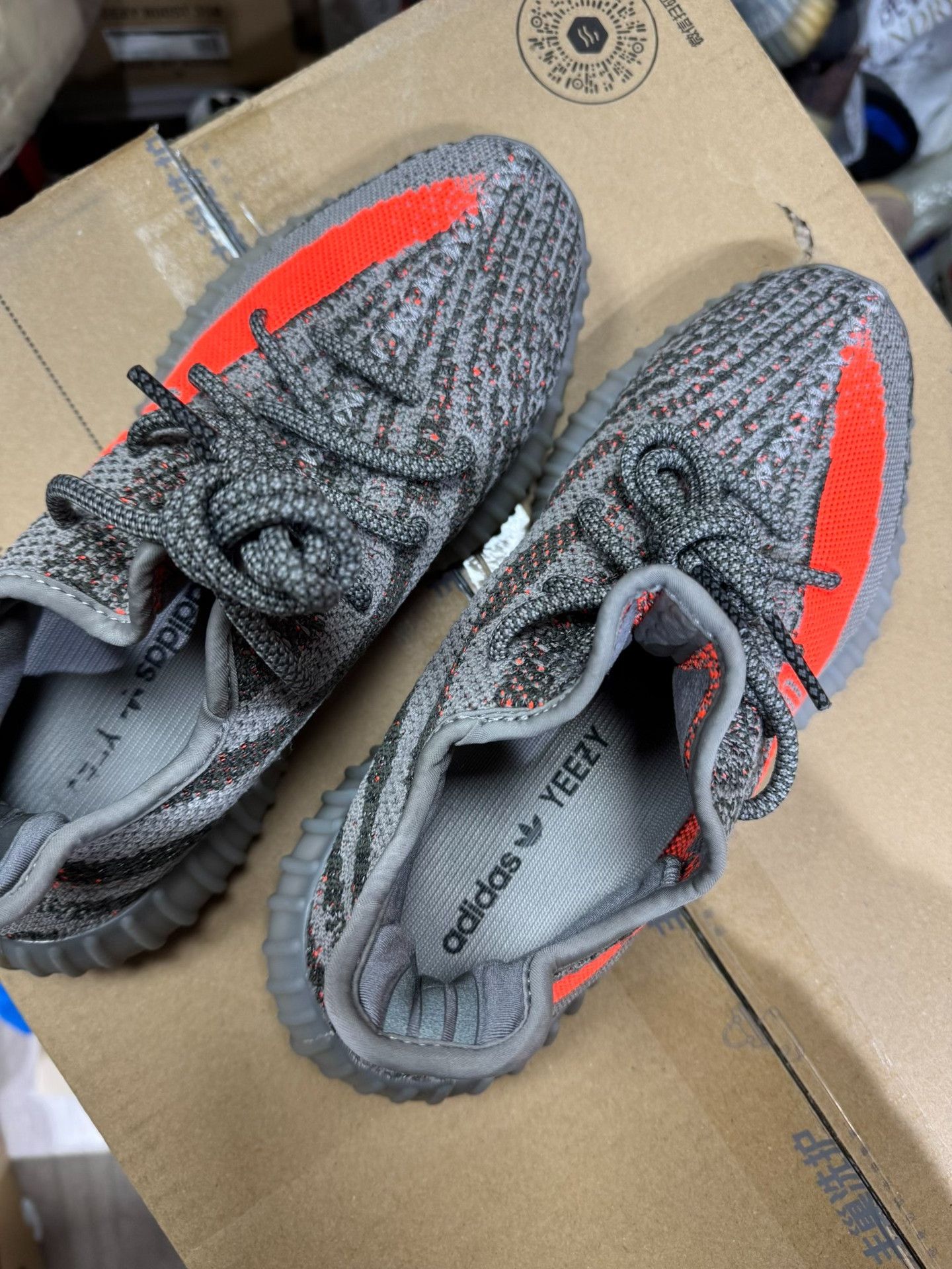 Adidas Adidas YEEZY350 Gray Lowtop Sneakers 40 Men Size US 7.5 / EU 40-41 - 1 Thumbnail