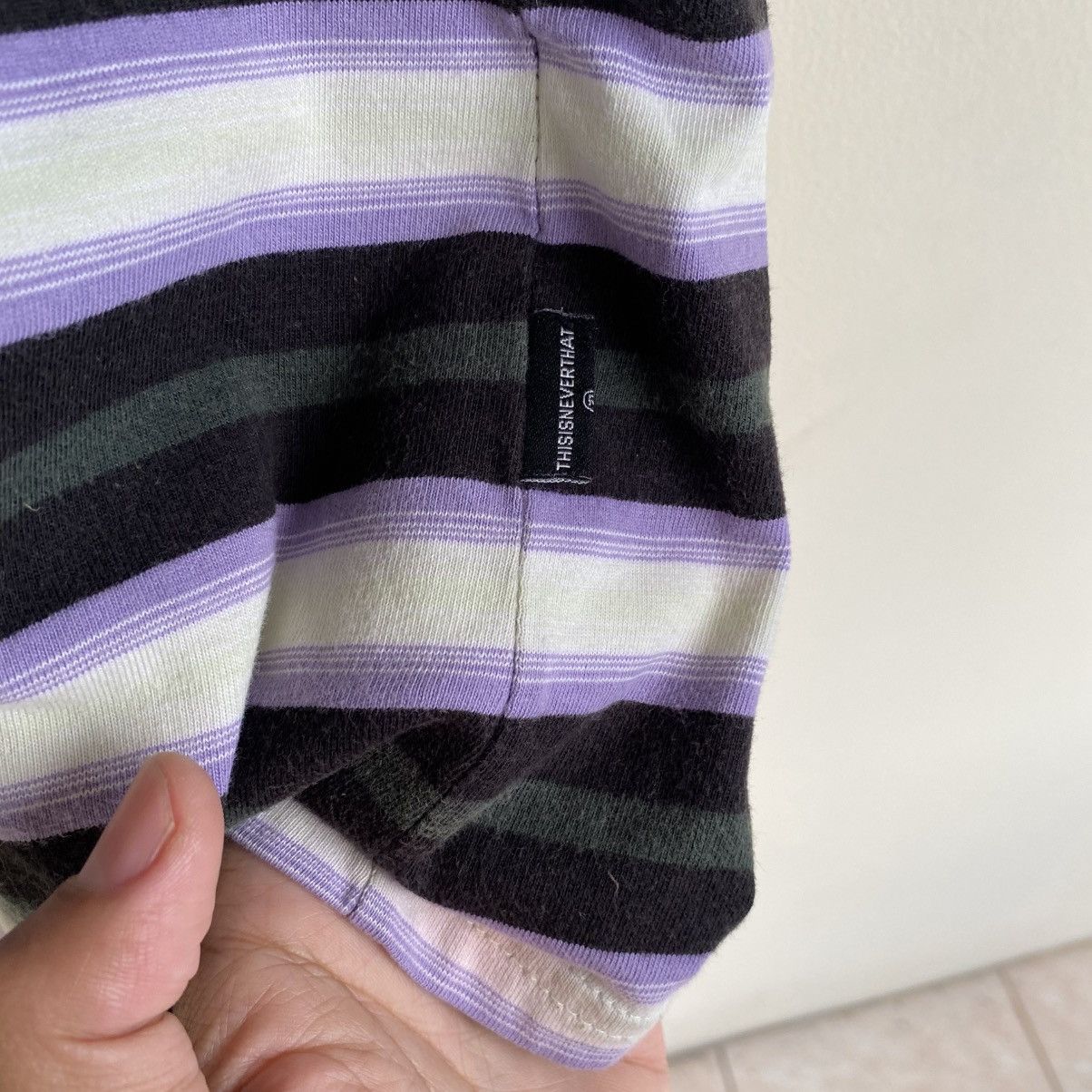 thisisneverthat Stripe Tee Thisisneverthat Size US L / EU 52-54 / 3 - 4 Thumbnail
