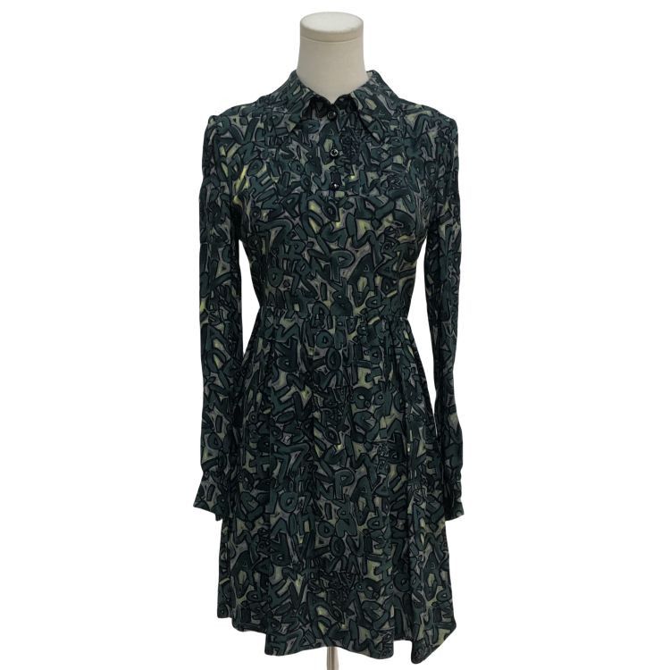 Louis Vuitton Louis Vuitton Graffiti Print Midi Dress Size 36 Size XS / US 0-2 / IT 36-38 - 1 Thumbnail