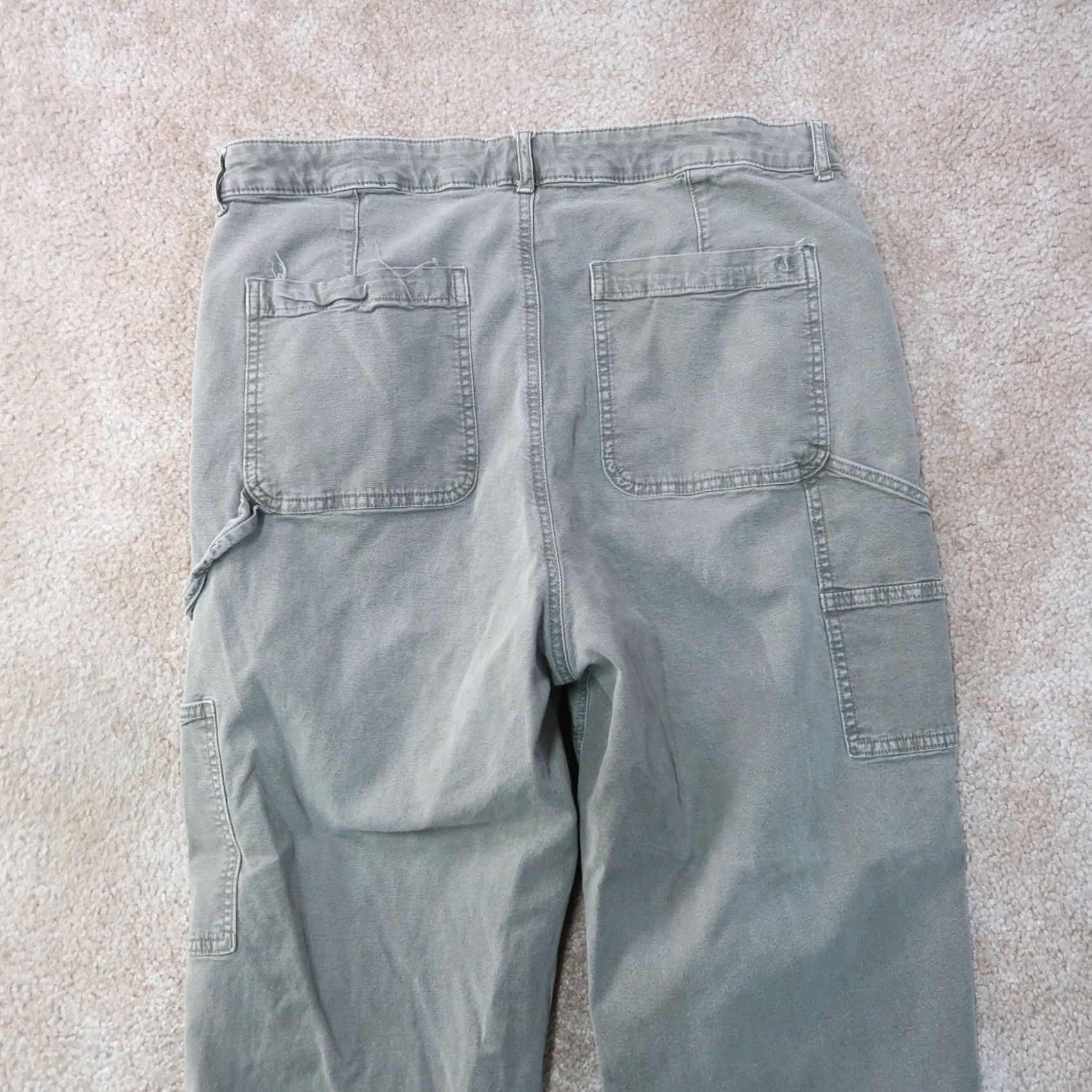 American Eagle Outfitters American Eagle Outfitters Jeans Womens 16 Green High Rise Boyfriend 5-Pocket Denim Size 38" / US 16 / IT 52 - 5 Thumbnail