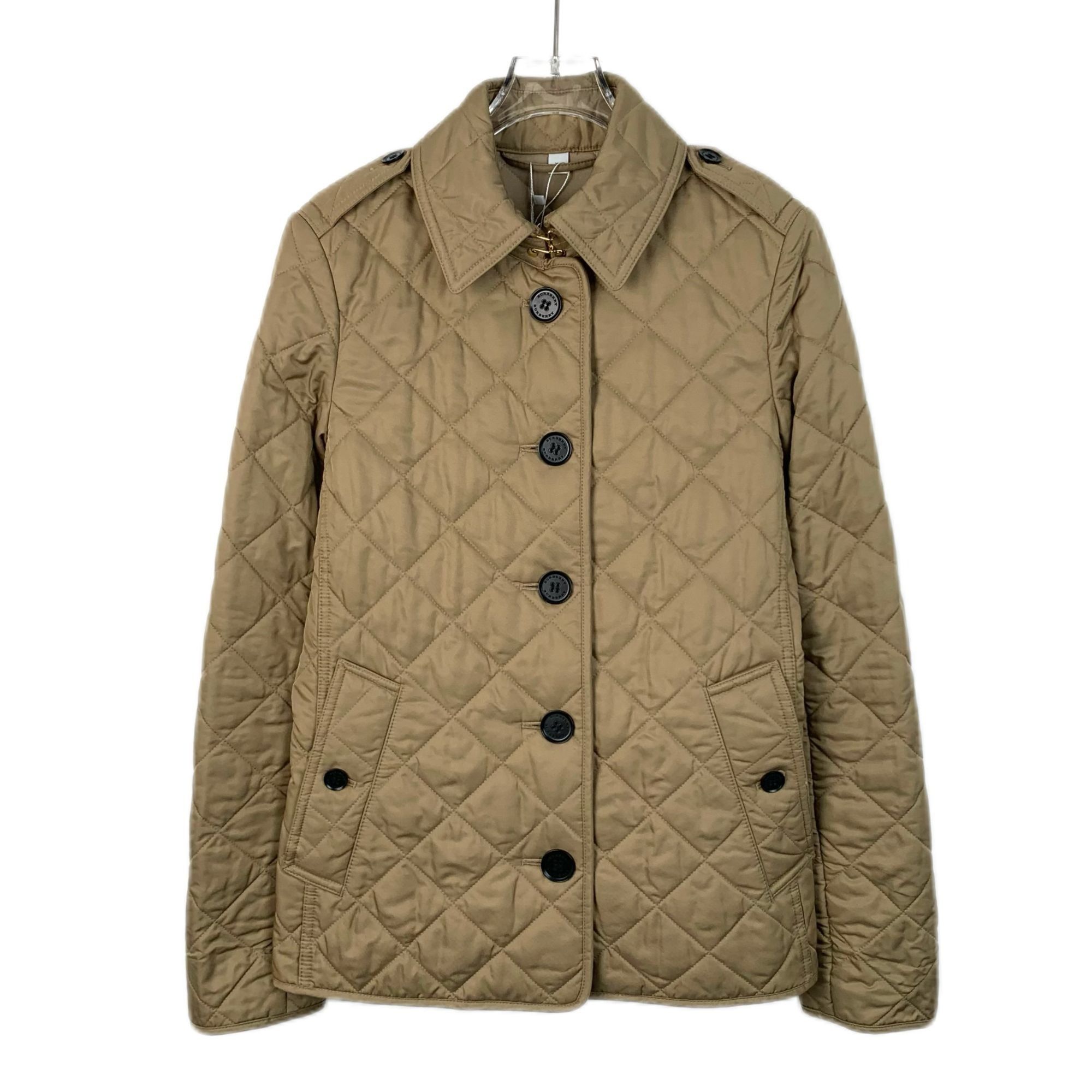 Burberry Burberry Brown Diamond Check Collar Button-Down Cotton Jacke Size XS / US 0-2 / IT 36-38 - 1 Thumbnail