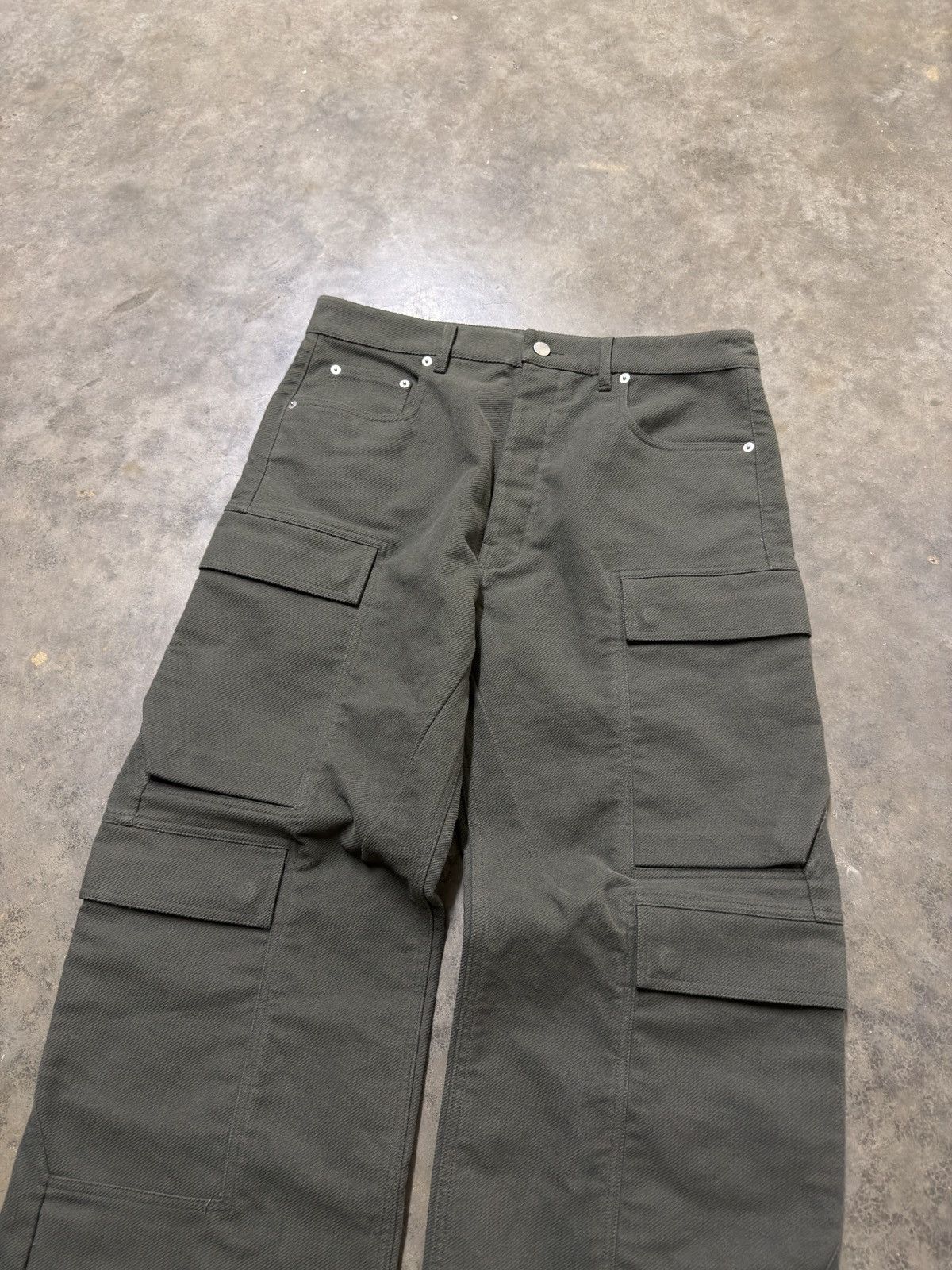Rick Owens Rick Owens FW25 ‘Concordians’ Double Cargo Geth Jeans Size US 32 / EU 48 - 2 Thumbnail