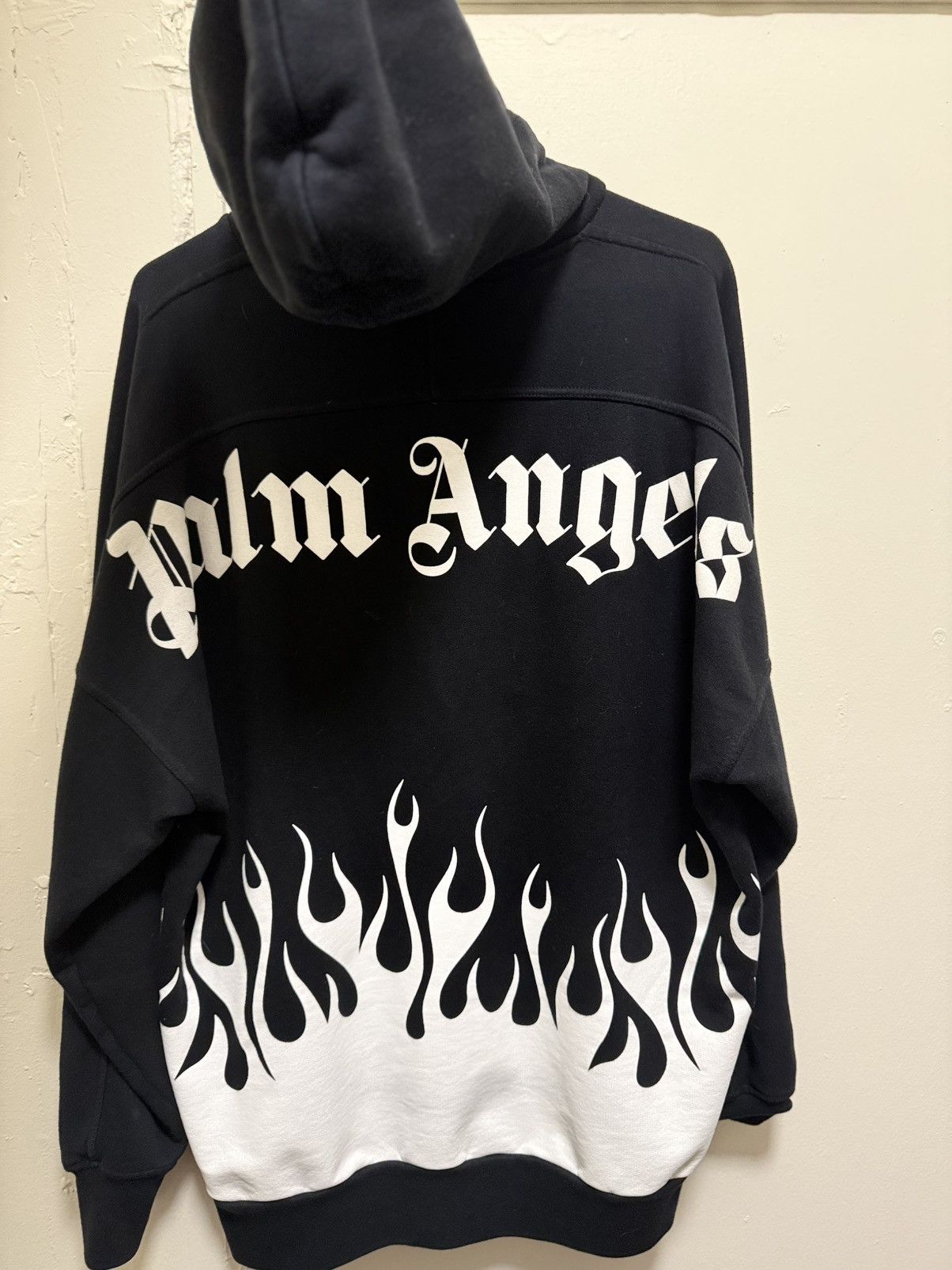 Palm Angels Palm Angels Burning Logo Hoodie Size US S / EU 44-46 / 1 - 2 Thumbnail