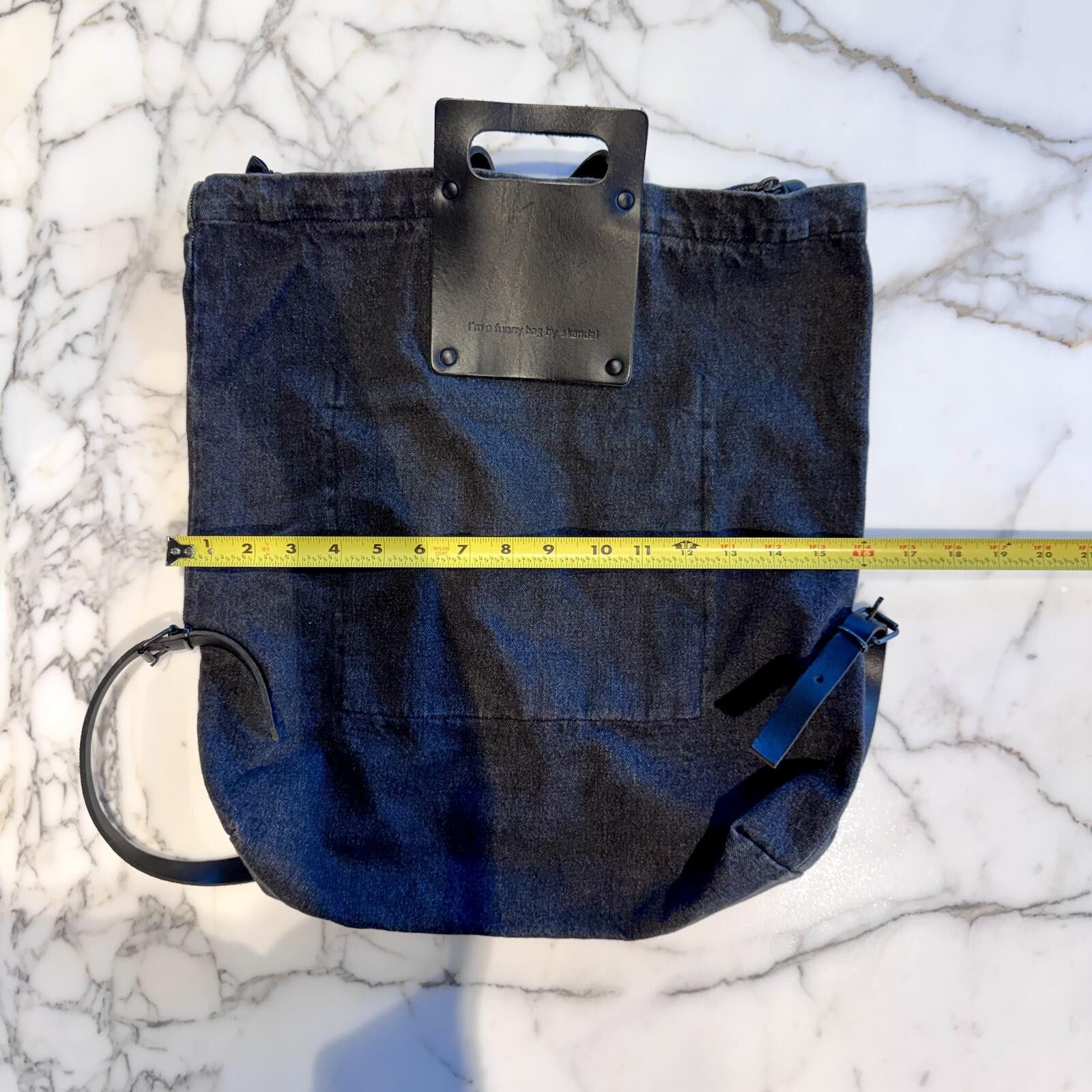 Other Minimalist black denim and leather backpack Size ONE SIZE - 6 Thumbnail