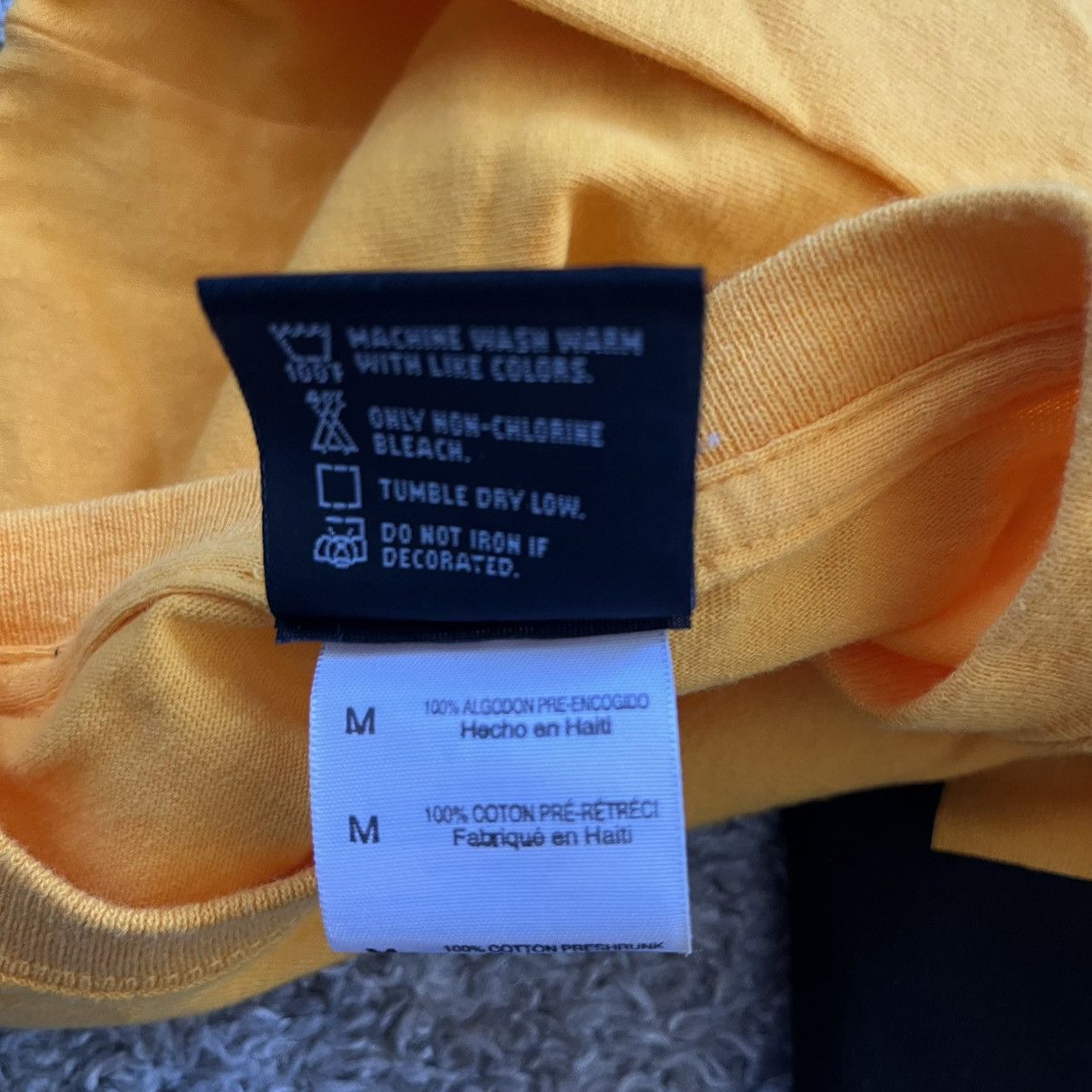Wu-Tang Clan 🔴Wu-Tang Shirt Size Medium Yellow CREAM Rare WuTang Clan Gza Size US M / EU 48-50 / 2 - 4 Thumbnail
