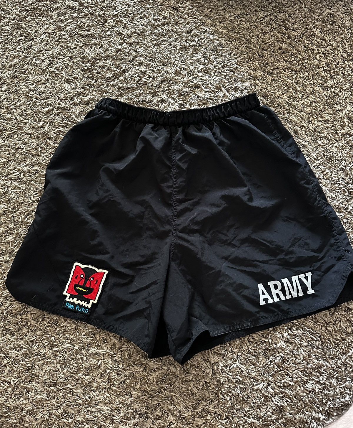Pink Floyd × Vintage Custom Army Pink Floyd Shorts Size US 30 / EU 46 - 1 Thumbnail