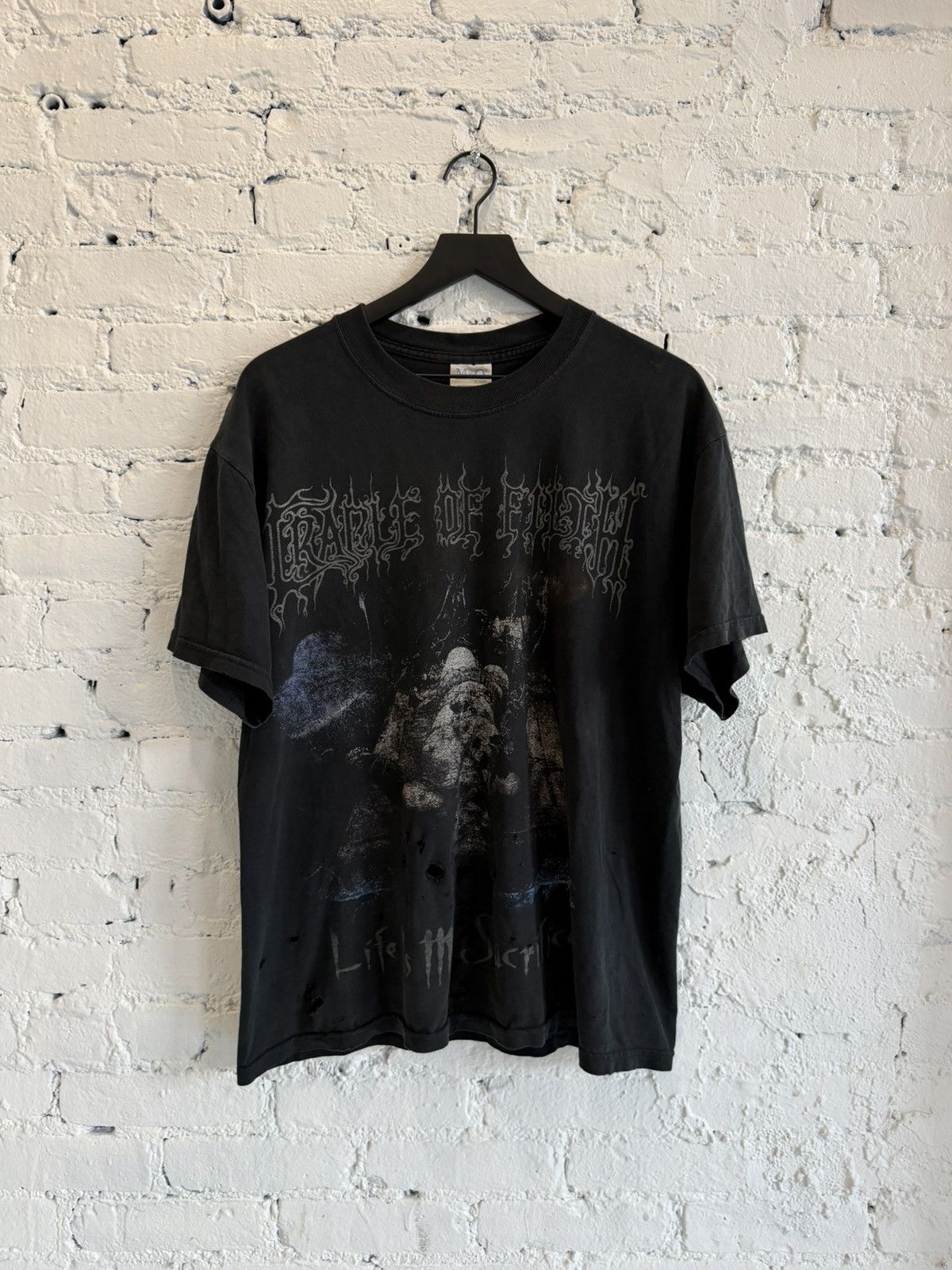 2000s CRADLE OF FILTH ‘LIFE IS MY SACRIFICE’ TEE