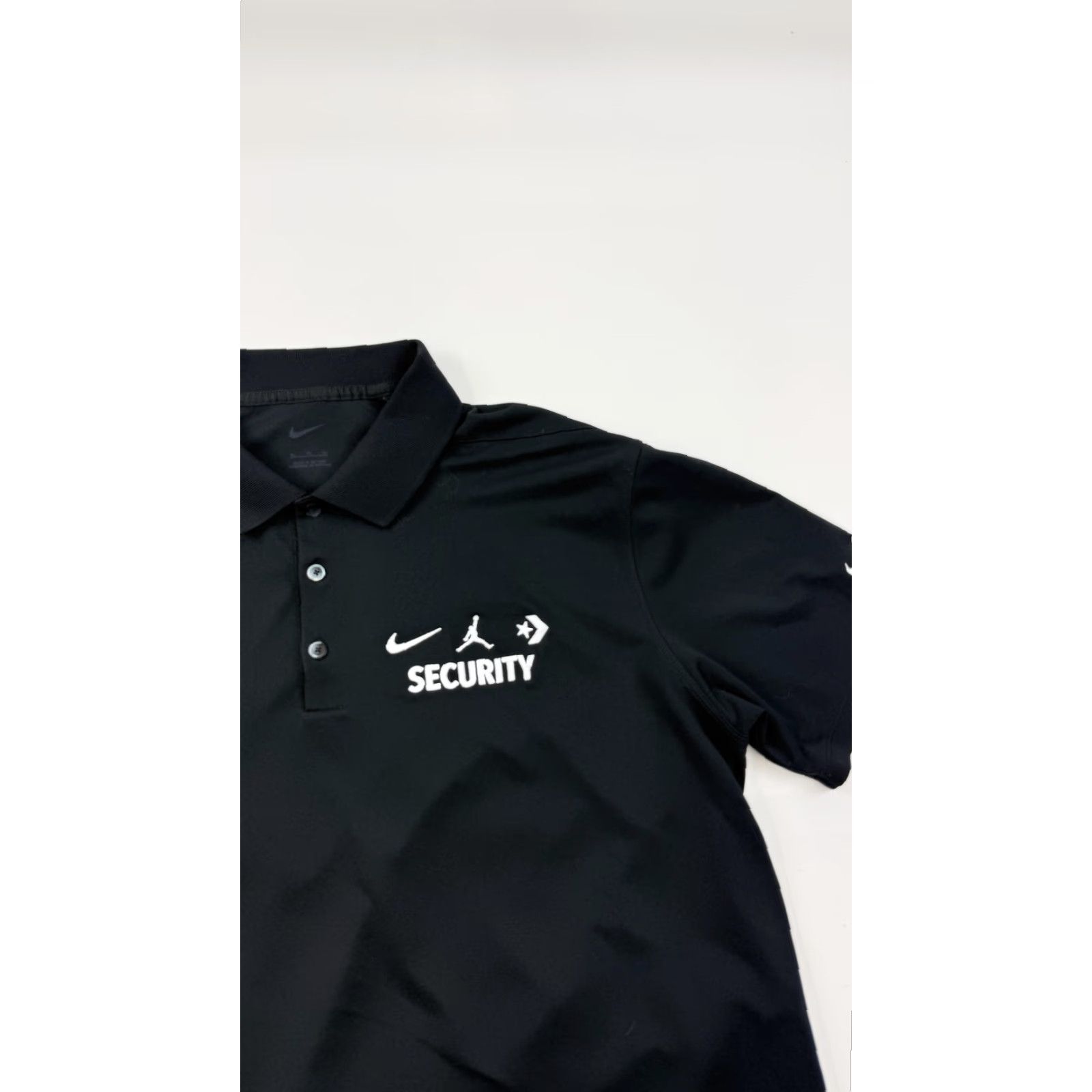 Nike Nike Security Polo Shirt Mens XL Black Size US XL / EU 56 / 4 - 2 Thumbnail