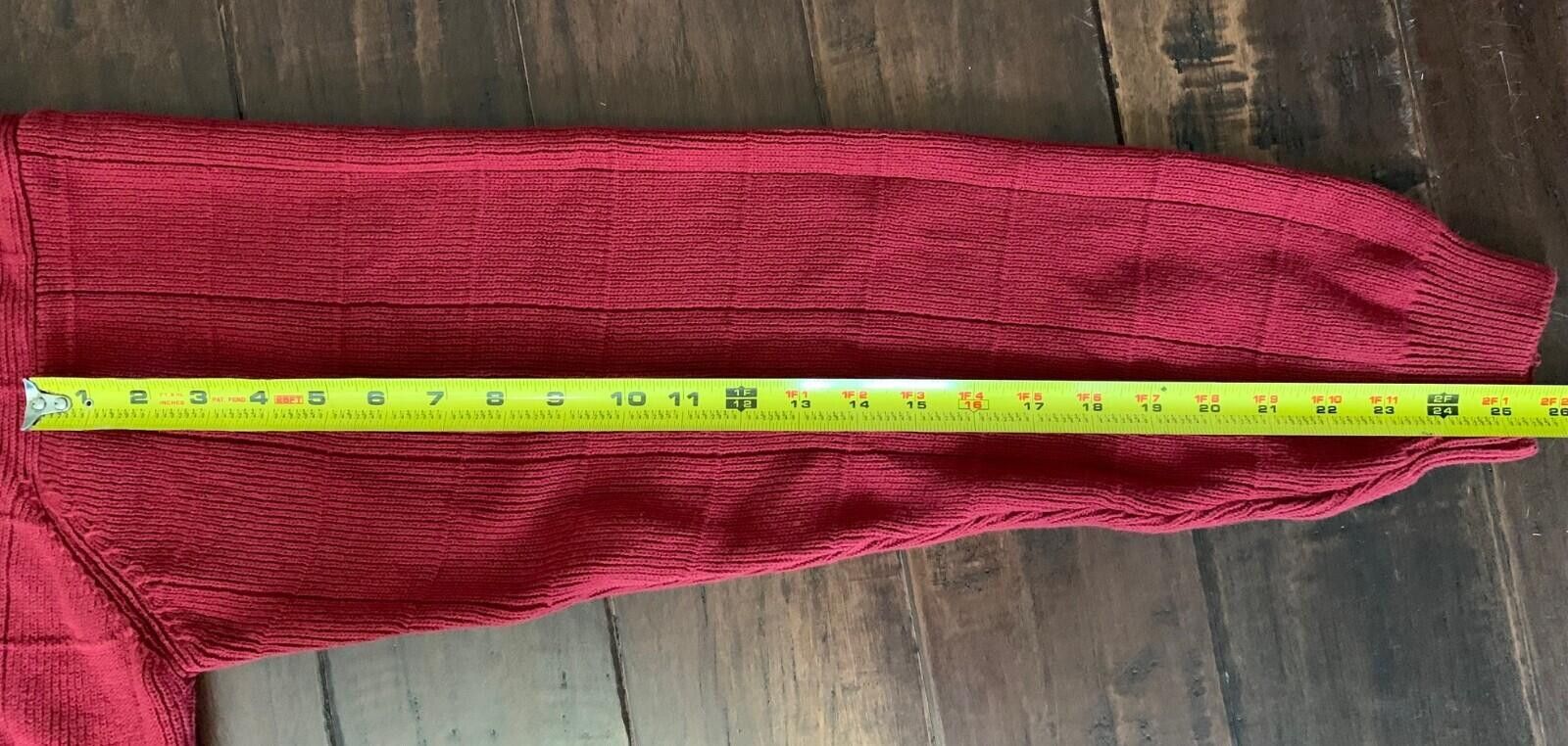 Arrow NWOT Red Men's LT 100% Cotton 24in Chest & 25in Front & Slee Size US L / EU 52-54 / 3 - 5 Thumbnail