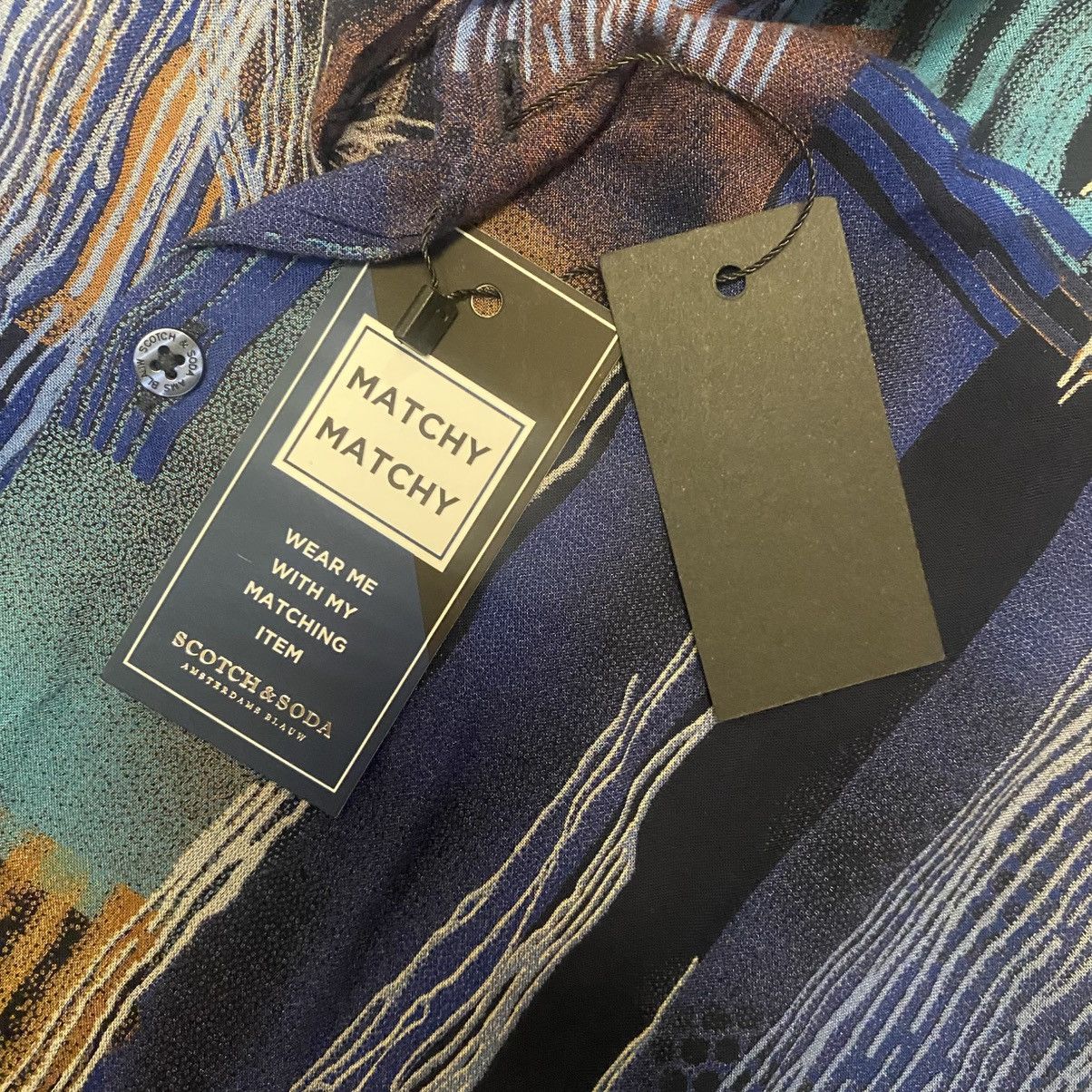 Scotch & Soda Men’s short sleeve button-down Size US XL / EU 56 / 4 - 6 Thumbnail