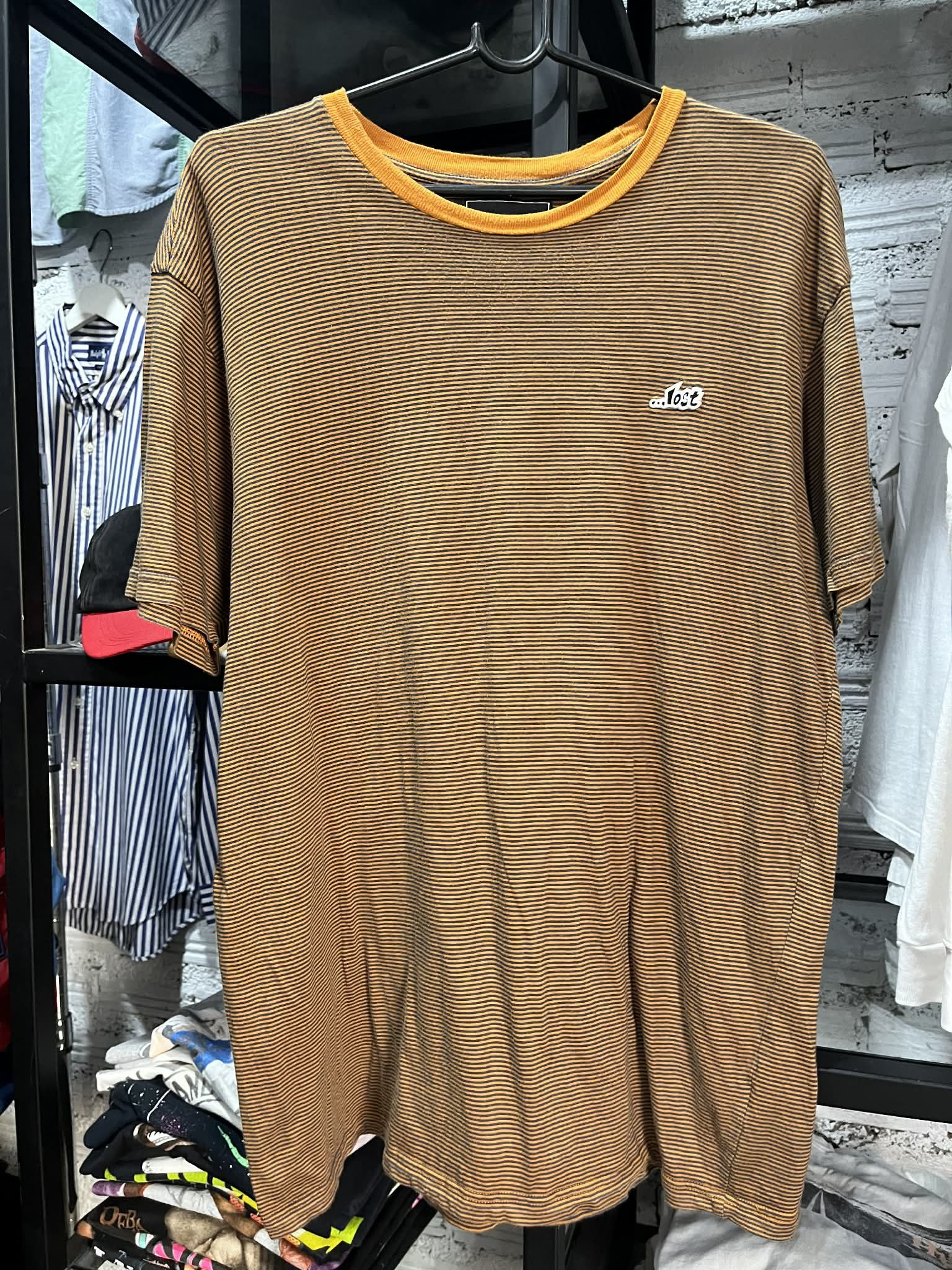 Lost Enterprises Lost Enterprises Surfboard Striped Tee Logo Size US L / EU 52-54 / 3 - 1 Thumbnail