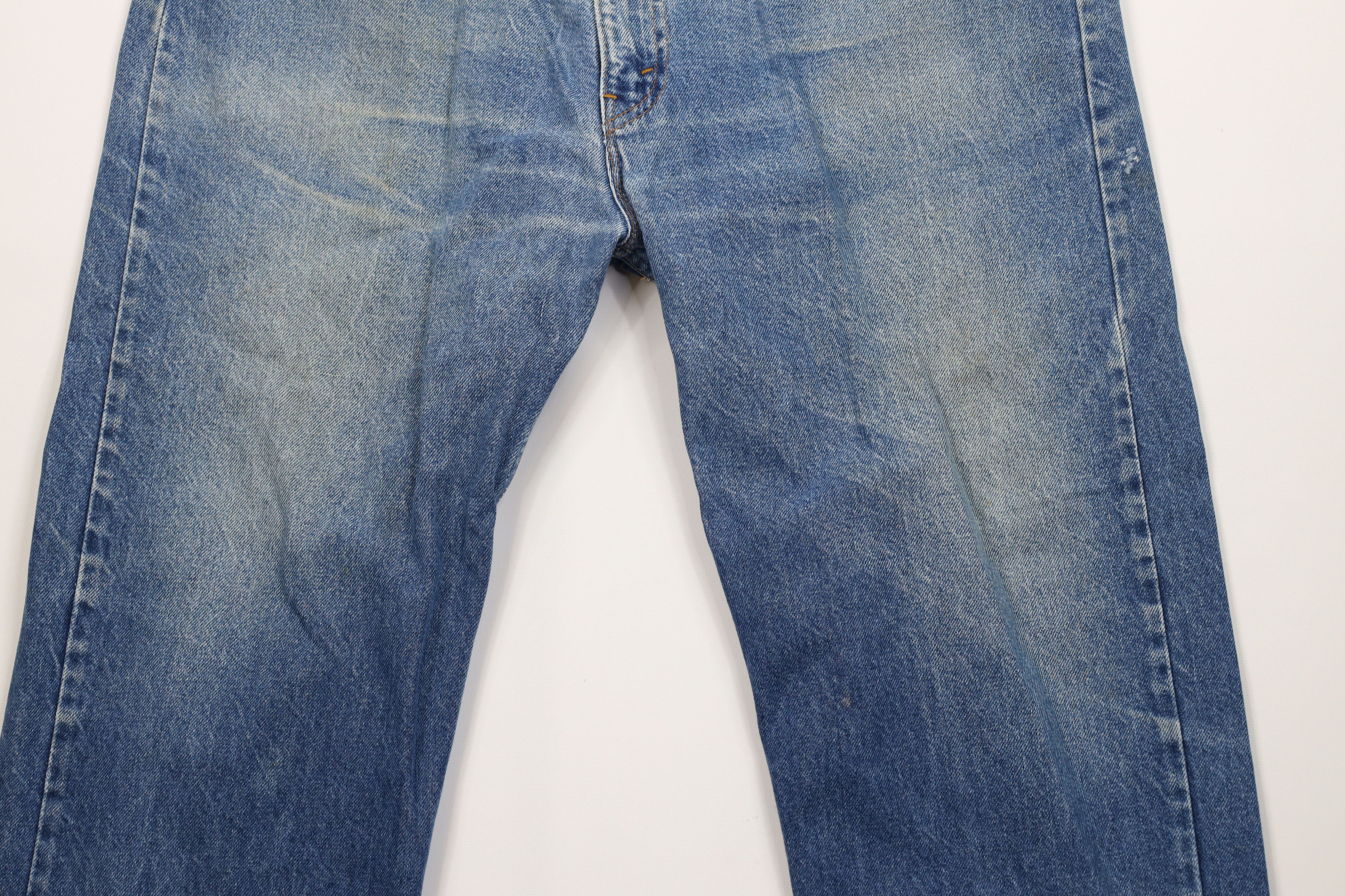 Levi's Vintage 80s Levis 505xx Regular Straight Leg Jeans Blue USA Size US 40 / EU 56 - 3 Thumbnail