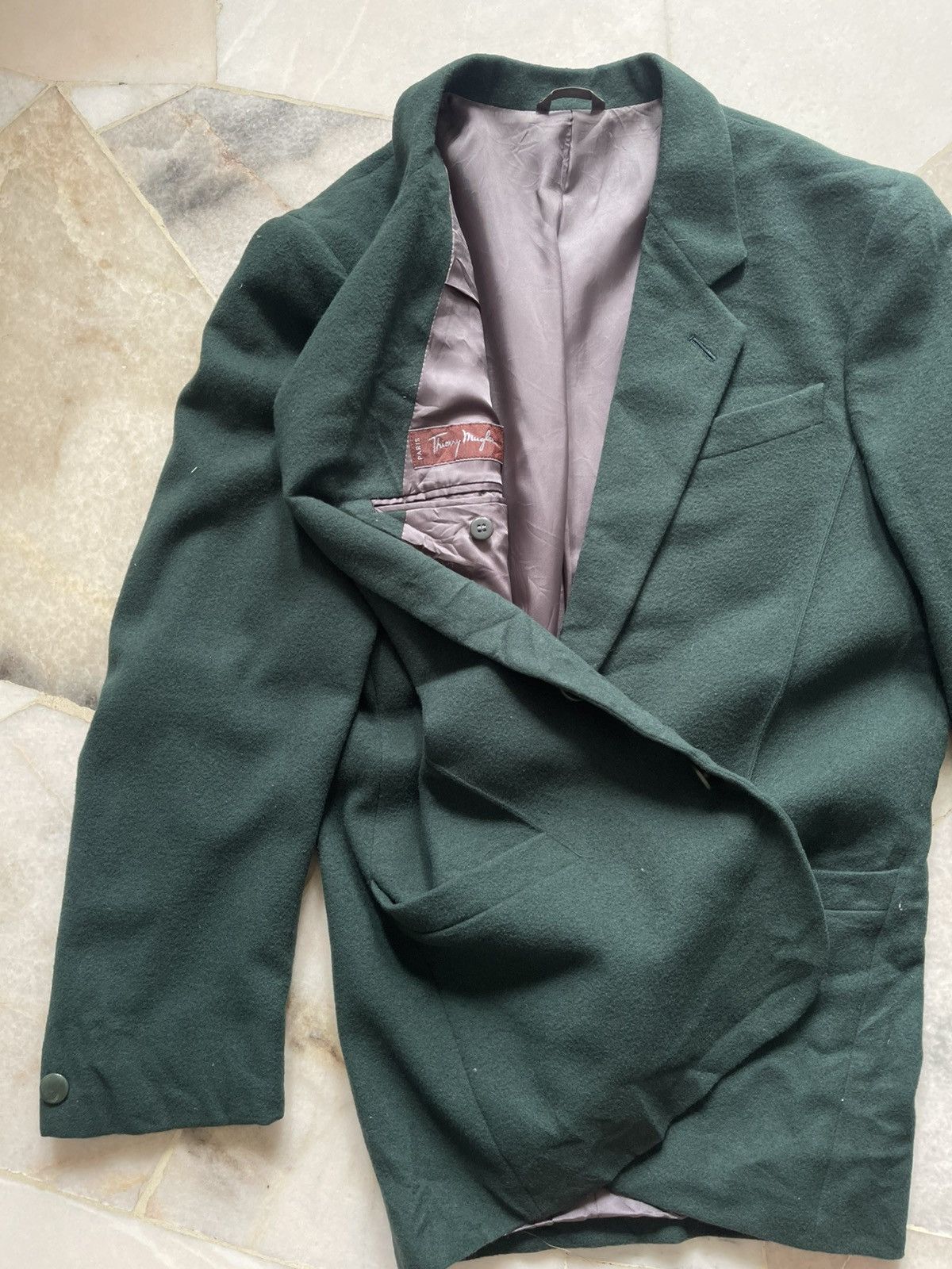 Thierry Mugler Thierry Mugler Blazer Wool Jacket Size US M / EU 48-50 / 2 - 10 Thumbnail