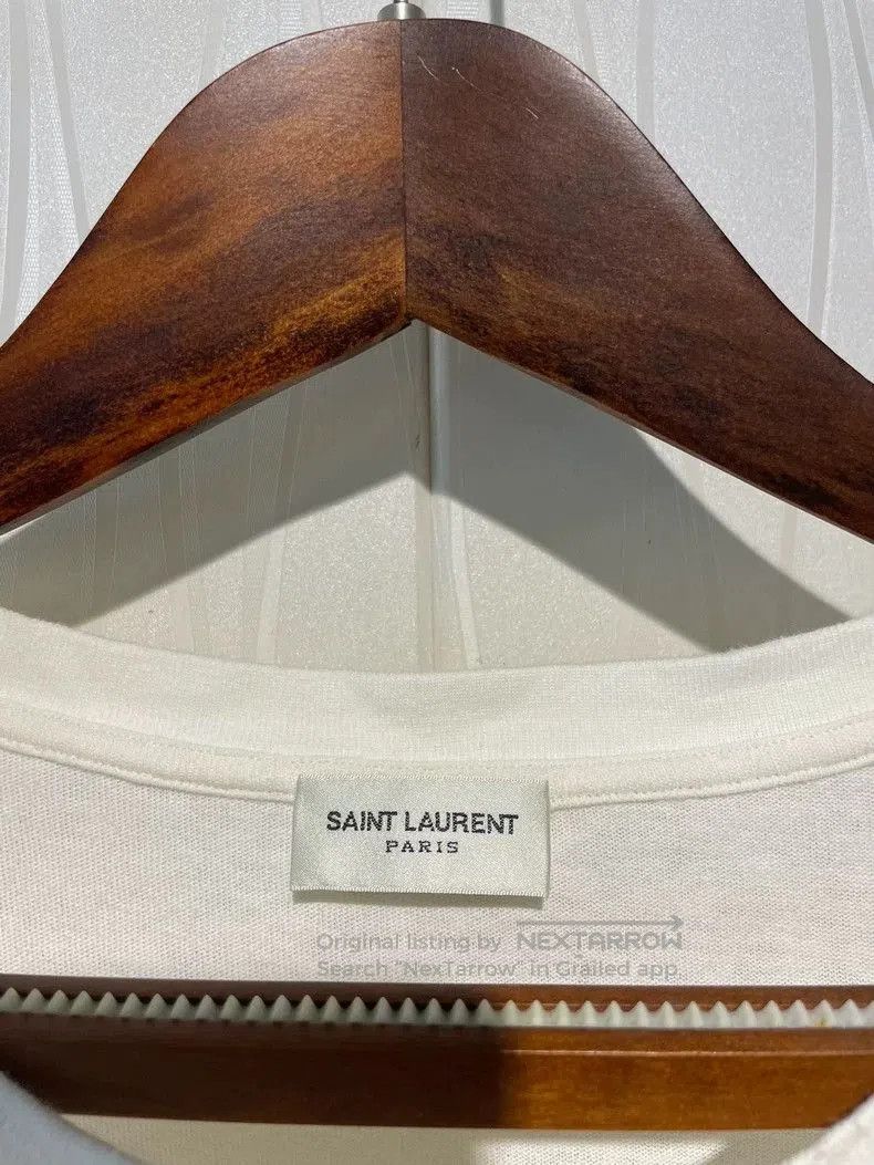 Saint Laurent Paris Saint Laurent Cotton Short Sleeve T. Size US M / EU 48-50 / 2 - 4 Thumbnail