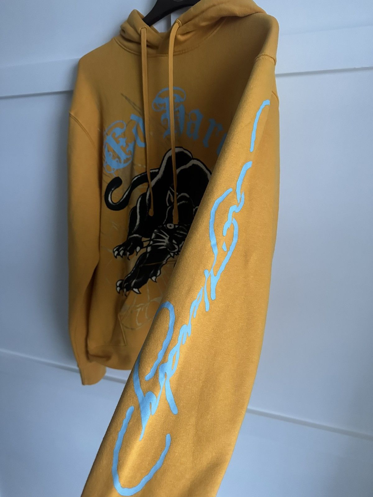 Ed Hardy Ed Hardy Panther Hoodie – Gold/Black – Size Large Size US L / EU 52-54 / 3 - 3 Thumbnail