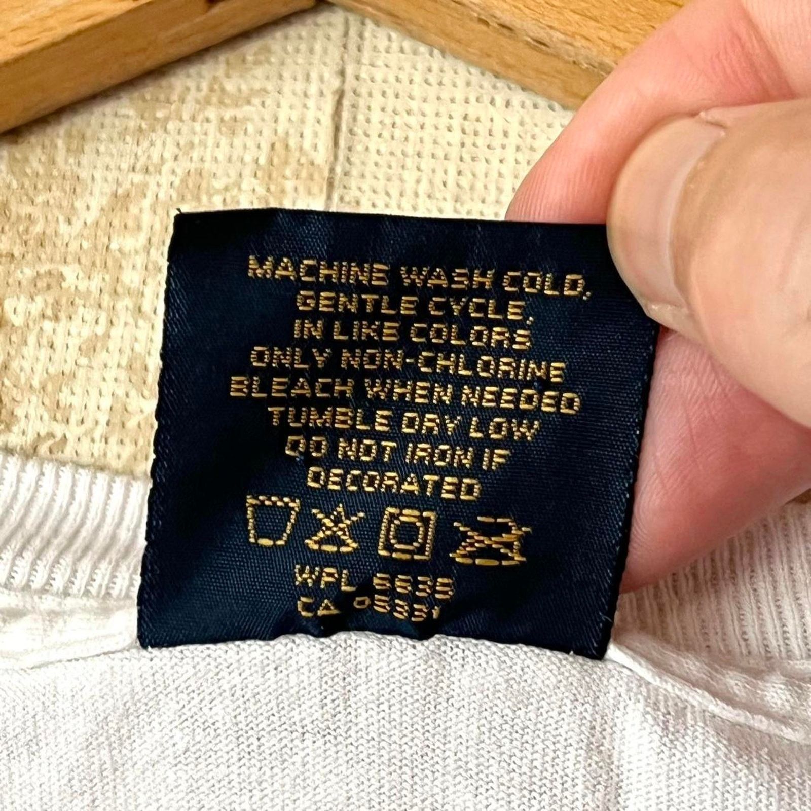 Woolrich Woolen Mills 90s Woolrich T-Shirt | 3 Rules of Fishing | USA Made | XL Size US XL / EU 56 / 4 - 5 Thumbnail
