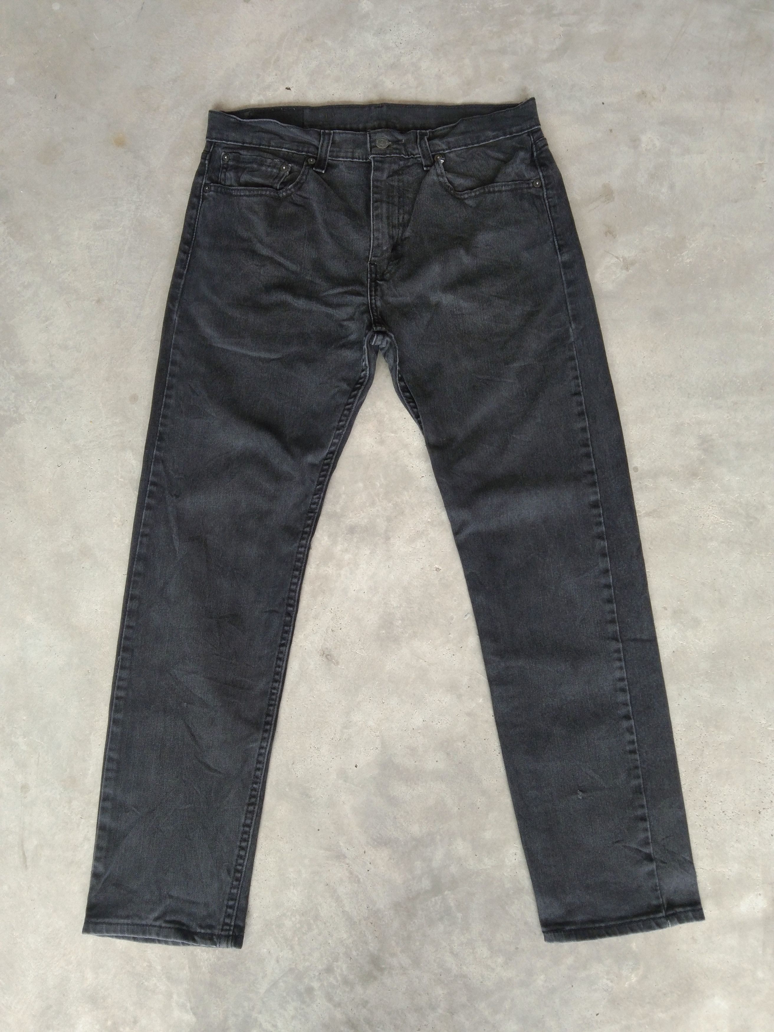 Vintage Levi's Jeans 502 Black Denim 32x29