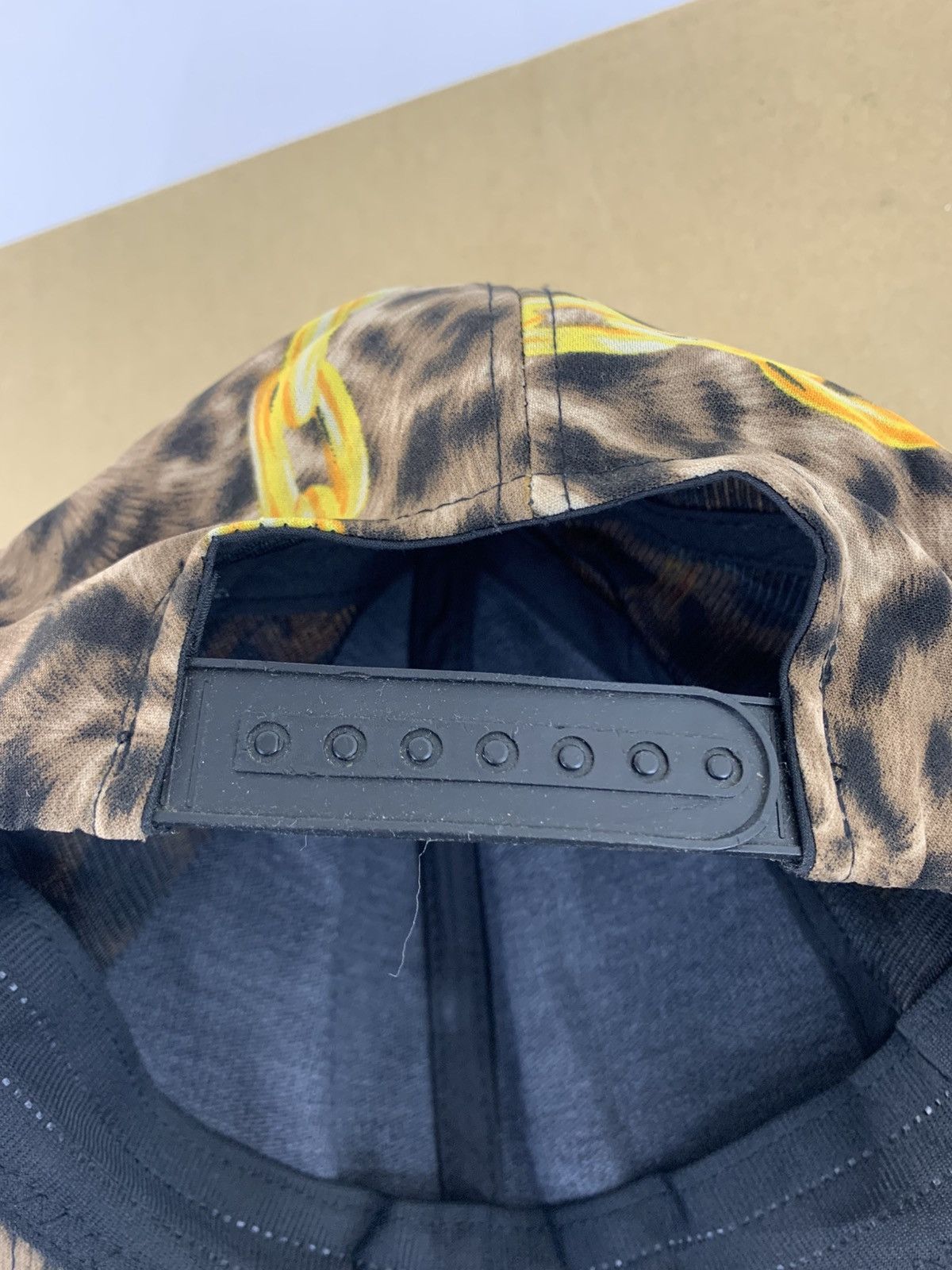 Other Jouetie Leopard Gold Chain Barouque Designer Cap Size ONE SIZE - 4 Thumbnail