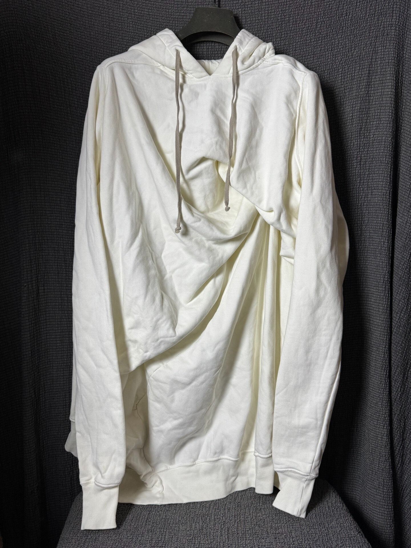 Rick Owens Rick Owens Oversized Hooded Sweatshirt Size US S / EU 44-46 / 1 - 1 Thumbnail
