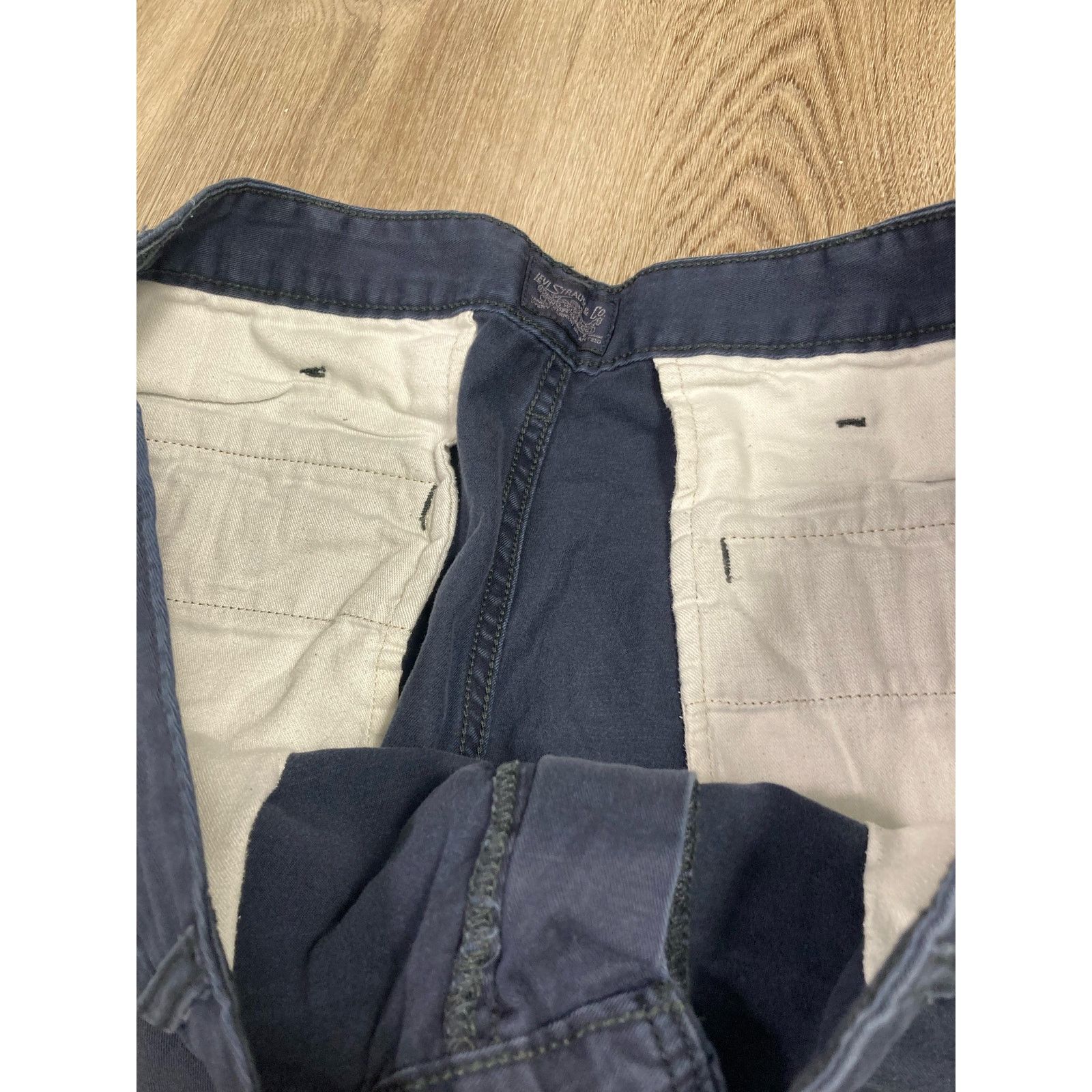 Levi's Levi's Cargo Shorts Men's Blue 36 Casual Outdoor Wear Summer Size US 36 / EU 52 - 7 Thumbnail