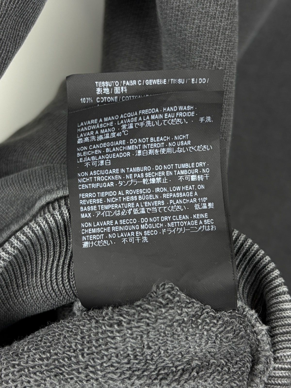 Balenciaga FW17 Balenciaga Paris Tourist Souvenir Hoodie Faded Gray Size US S / EU 44-46 / 1 - 8 Thumbnail