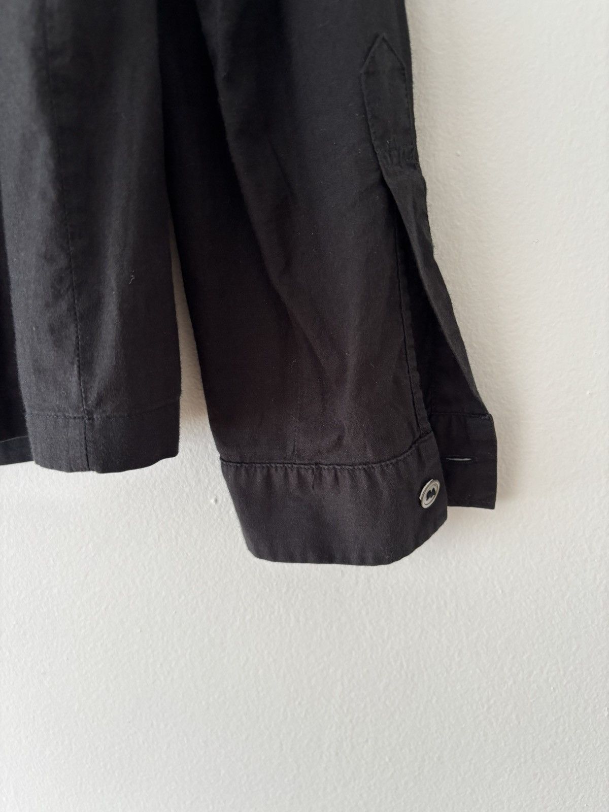 Ann Demeulemeester Ann Demeulemeester Iconic Ruched Front Shirt Size US S / EU 44-46 / 1 - 6 Thumbnail
