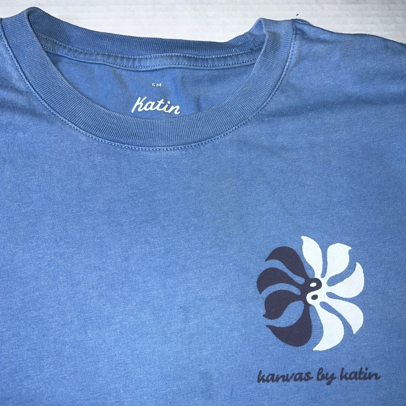 Katin VINTAGE Katin Shirt Surfers Blue Small Adult Men Graphic Print Crew Neck Short Sleeve Limited Edition Logo Size US S / EU 44-46 / 1 - 3 Thumbnail