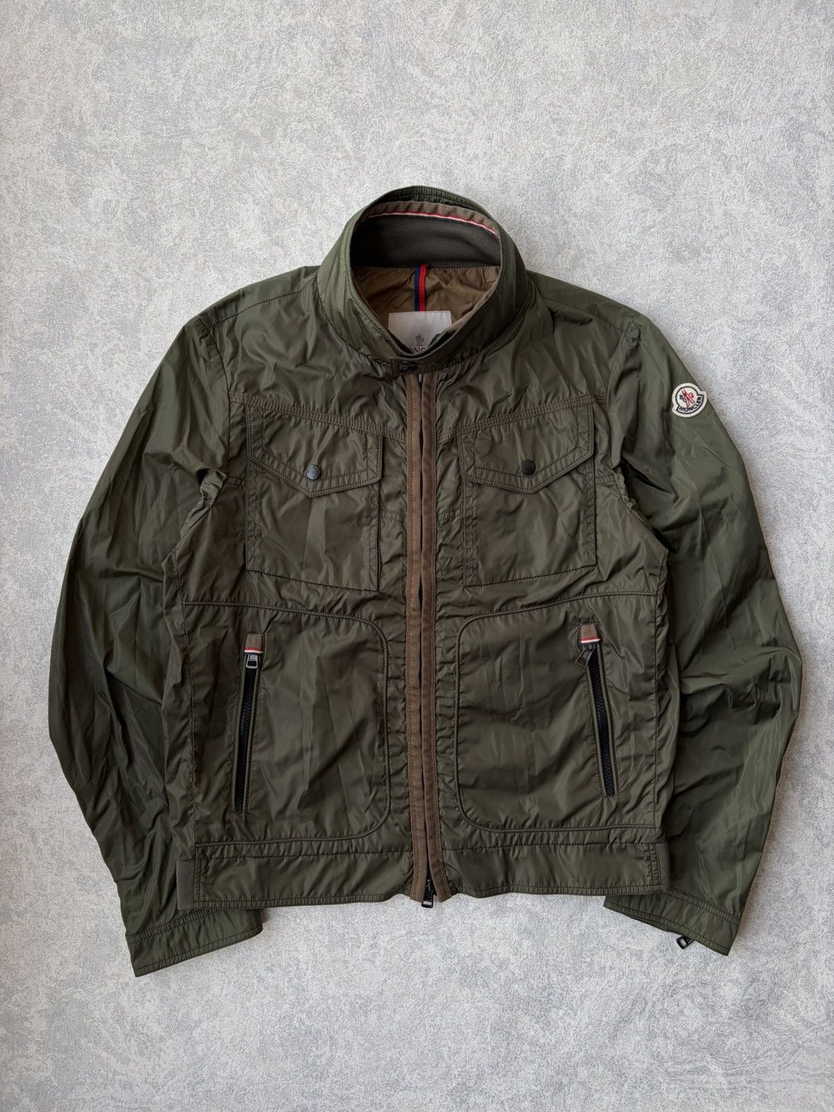 Moncler Moncler Jabes Giubbotto Military Field Windbreaker Jacket L Size US L / EU 52-54 / 3 - 2 Thumbnail