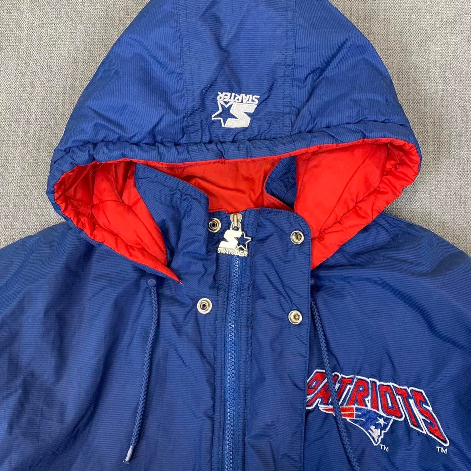 Starter Vintage 90s NFL Starter New England Patriots puffer jacket Size US S / EU 44-46 / 1 - 3 Thumbnail