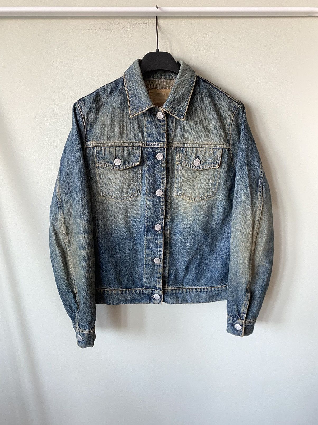 Helmut Lang 1993 Helmut Lang Rider Denim jacket vintage Size S / US 4 / IT 40 - 1 Thumbnail