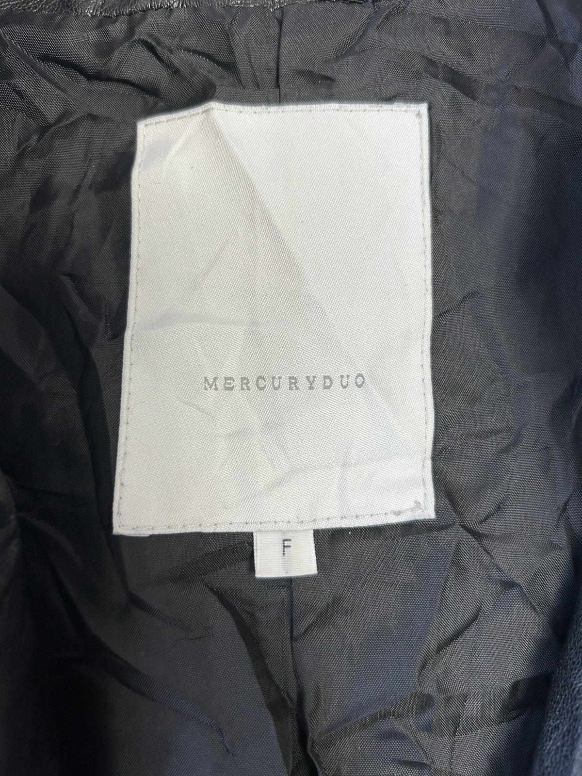 Japanese Brand MERCURY DUO CROP TOP JACKET FOR LADIES Size ONE SIZE - 4 Thumbnail