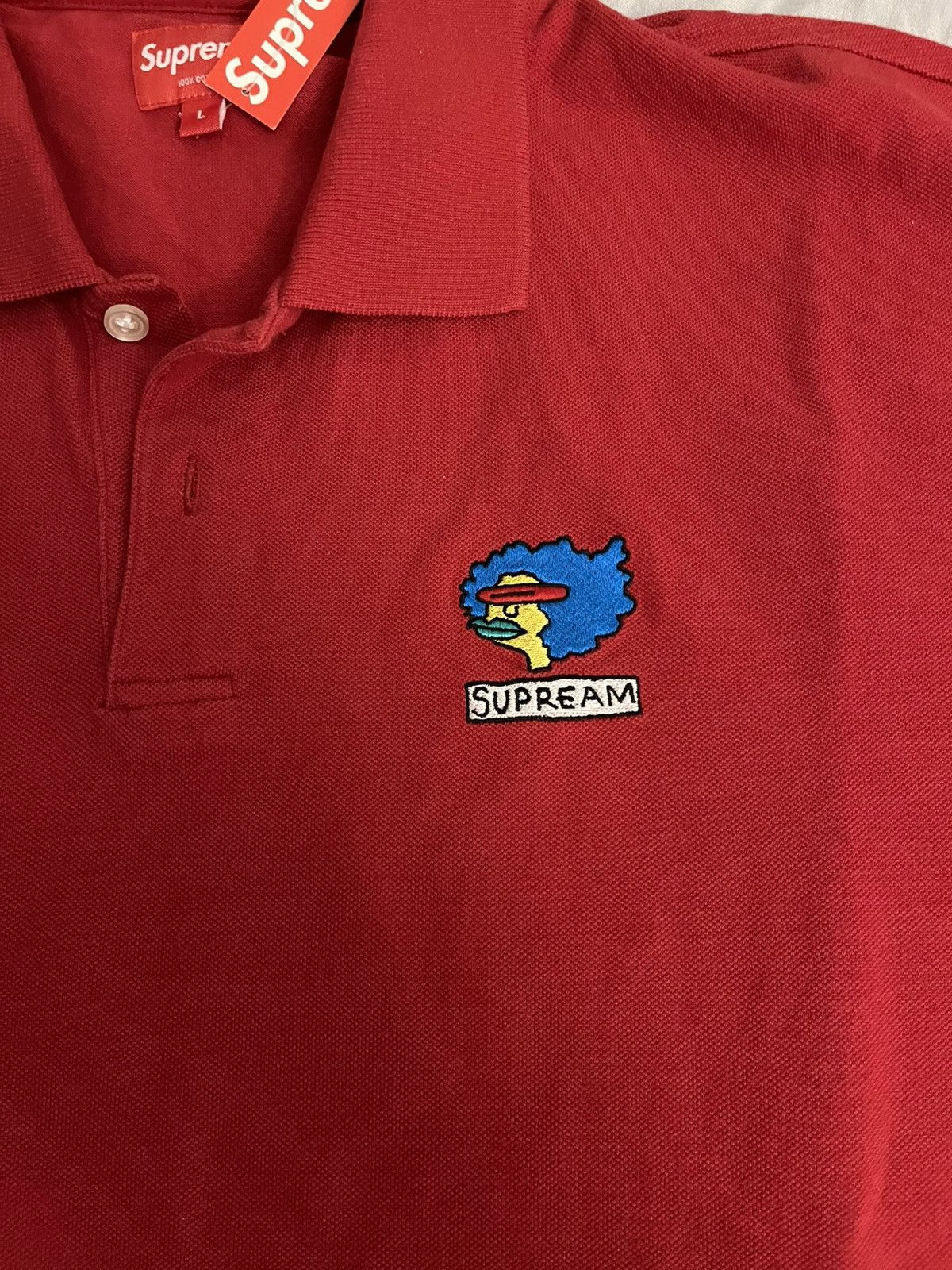 Supreme Supreme Gonz Ramm Polo Red Size US L / EU 52-54 / 3 - 2 Thumbnail