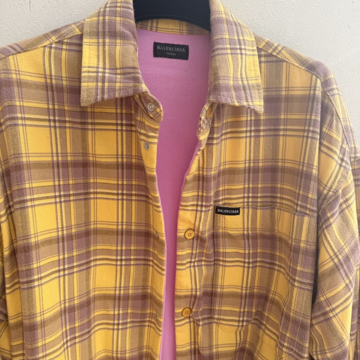 Balenciaga Balenciaga Flannel Jacket Size US L / EU 52-54 / 3 - 3 Thumbnail