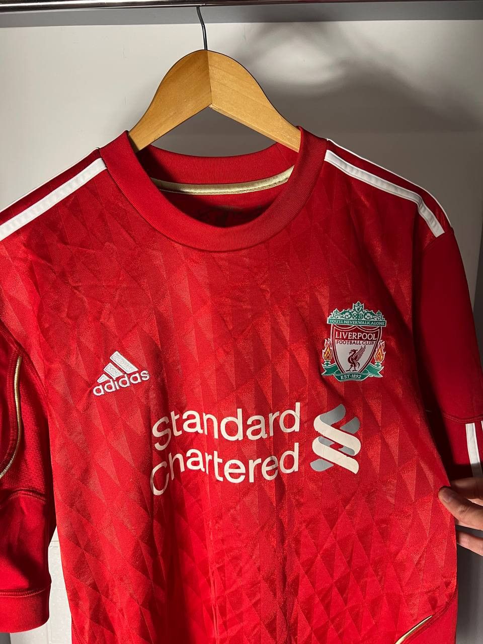Adidas VINTAGE ADIDAS FC LIVERPOOL ENGLAND SOCCER JERSEY RETRO Size US L / EU 52-54 / 3 - 6 Thumbnail