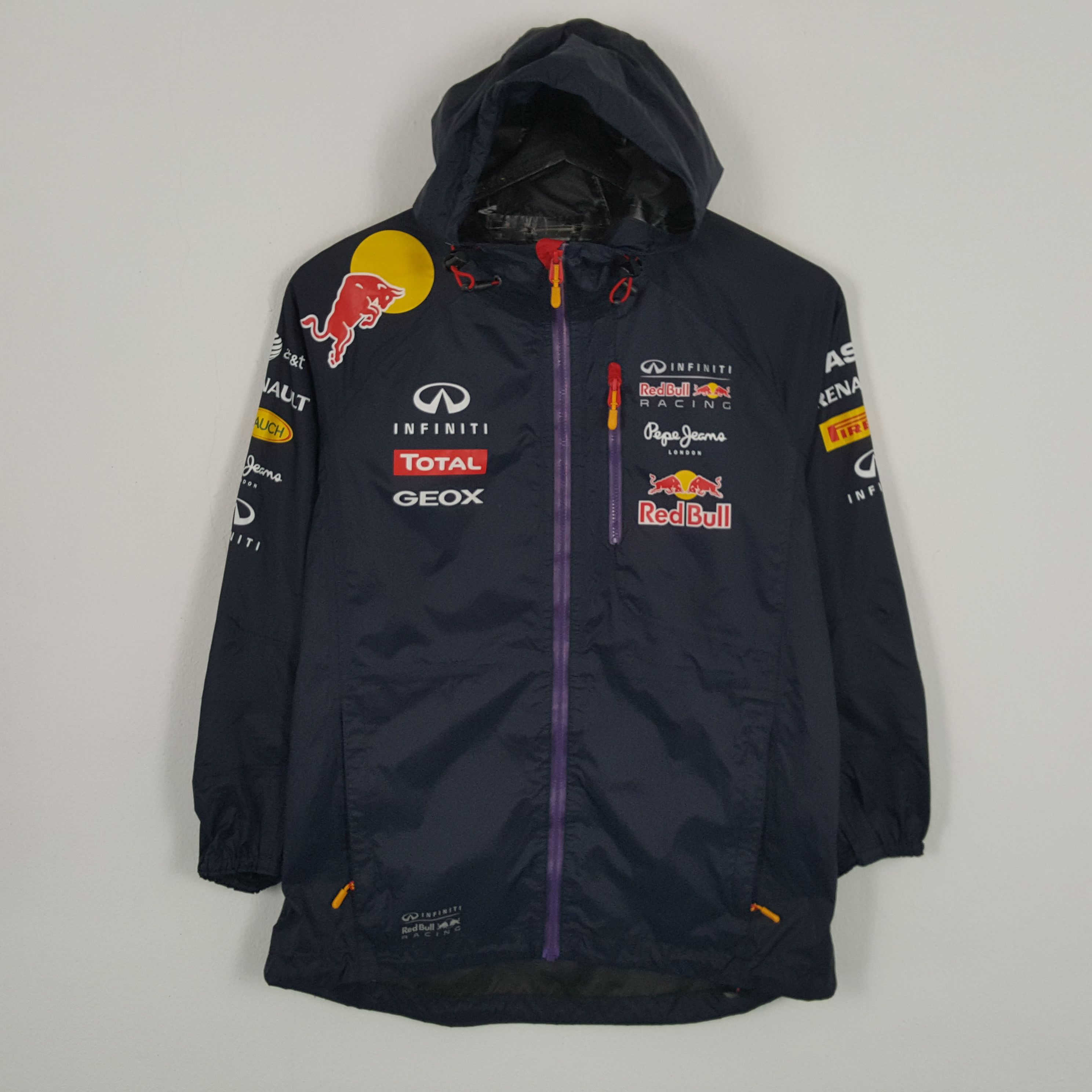 Pepe Jeans × Red Bull × Vintage RED BULL RACING Logo Design Racing Crew Style Jacket Size US L / EU 52-54 / 3 - 3 Thumbnail