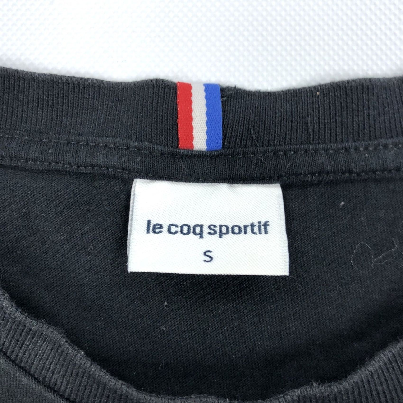 Le Coq Sportif Le Coq Sportif Men's Black Embroidered Logo T-Shirt S Crew Neck Regular Size S Size US S / EU 44-46 / 1 - 4 Thumbnail