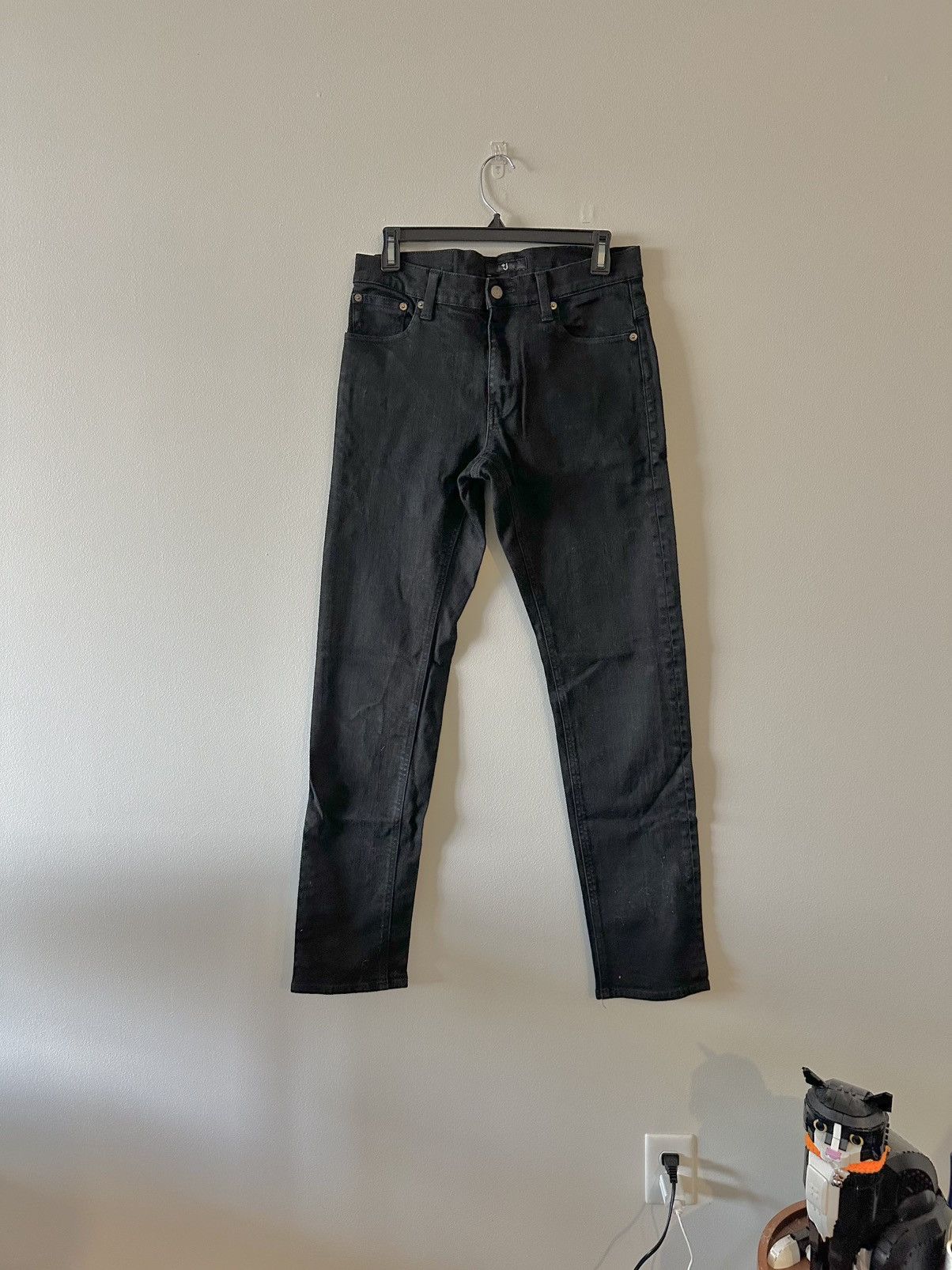 Jil Sander × Uniqlo Uniqlo J+ Jil Sander Selvedge Jeans Denim Slim Straight Size US 29 - 1 Thumbnail