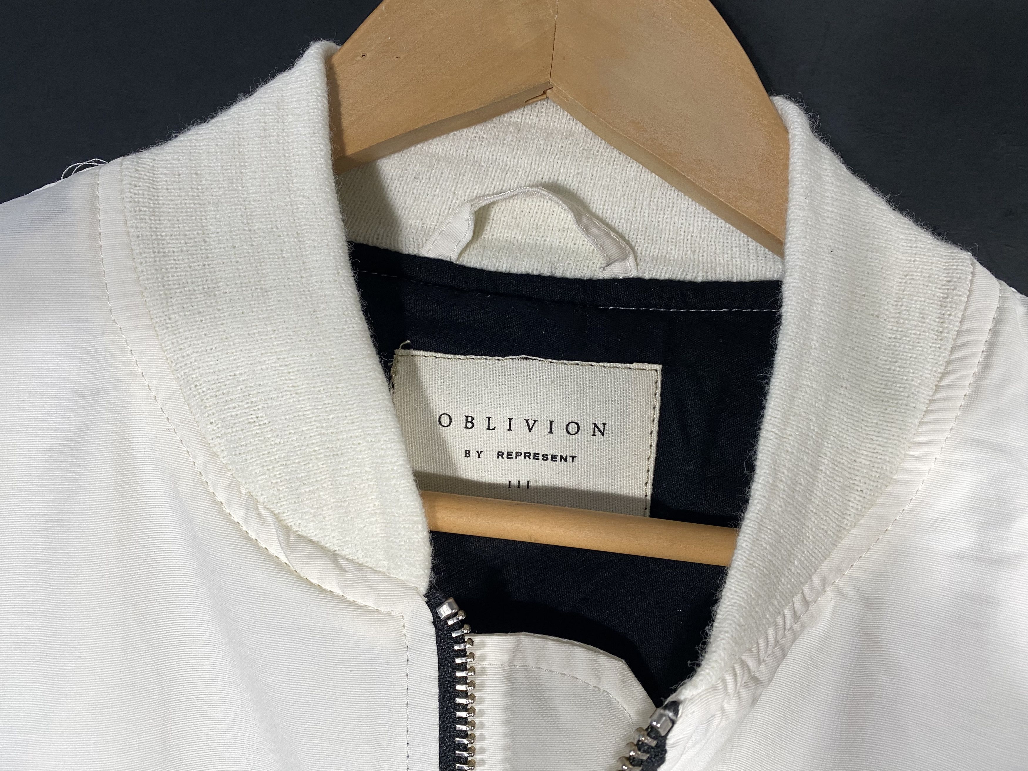 Represent Clo. Oblivian by Represent Semi-sheer long bomber white Size US L / EU 52-54 / 3 - 4 Thumbnail