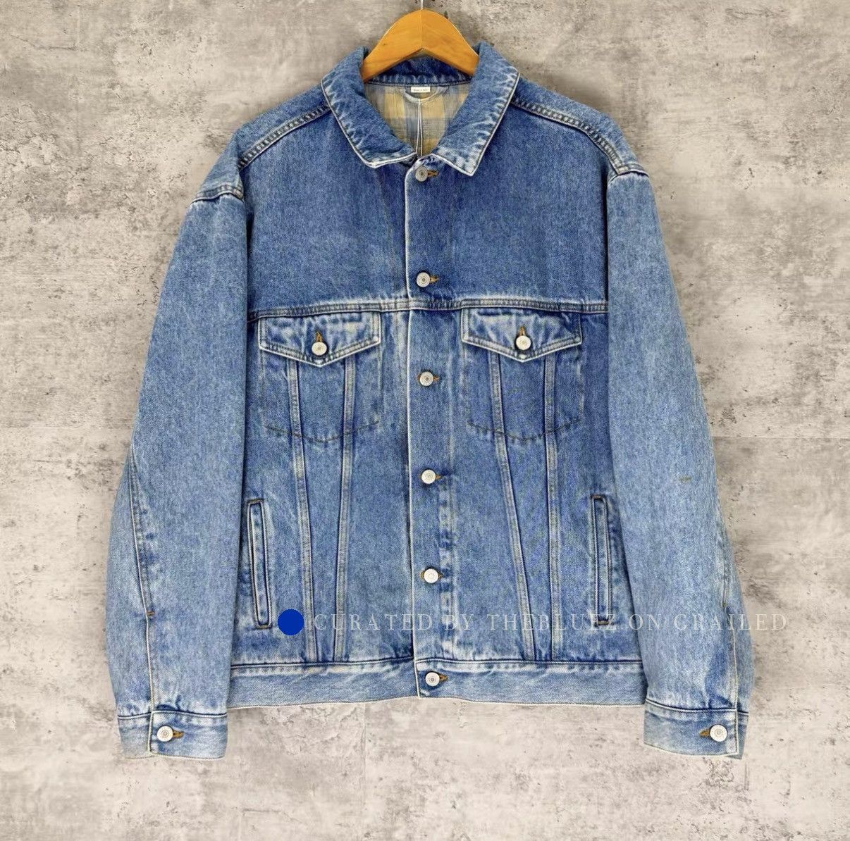 Gucci Blue Denim Jacket with Button Front - Size M Size US M / EU 48-50 / 2 - 1 Preview