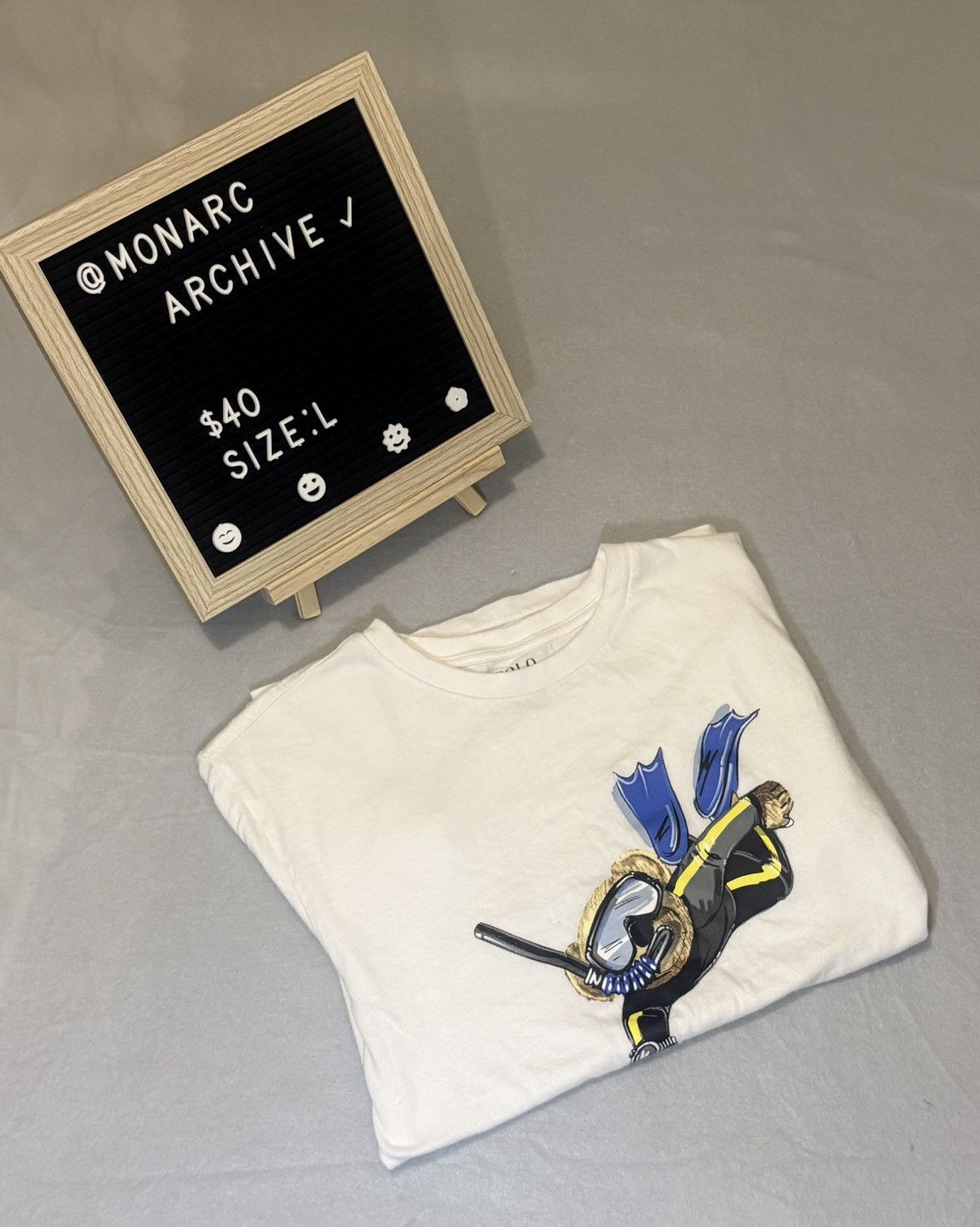 Polo Ralph Lauren Polo Ralph Lauren Graphic Diver Tee Size US L / EU 52-54 / 3 - 1 Thumbnail
