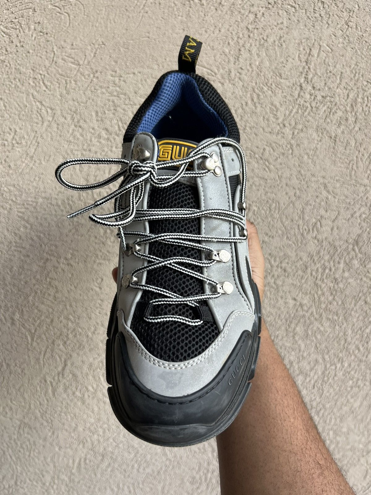 Gucci Gucci Flashtrek SEGA Reflective Grey Size US 9 / EU 42 - 8 Thumbnail