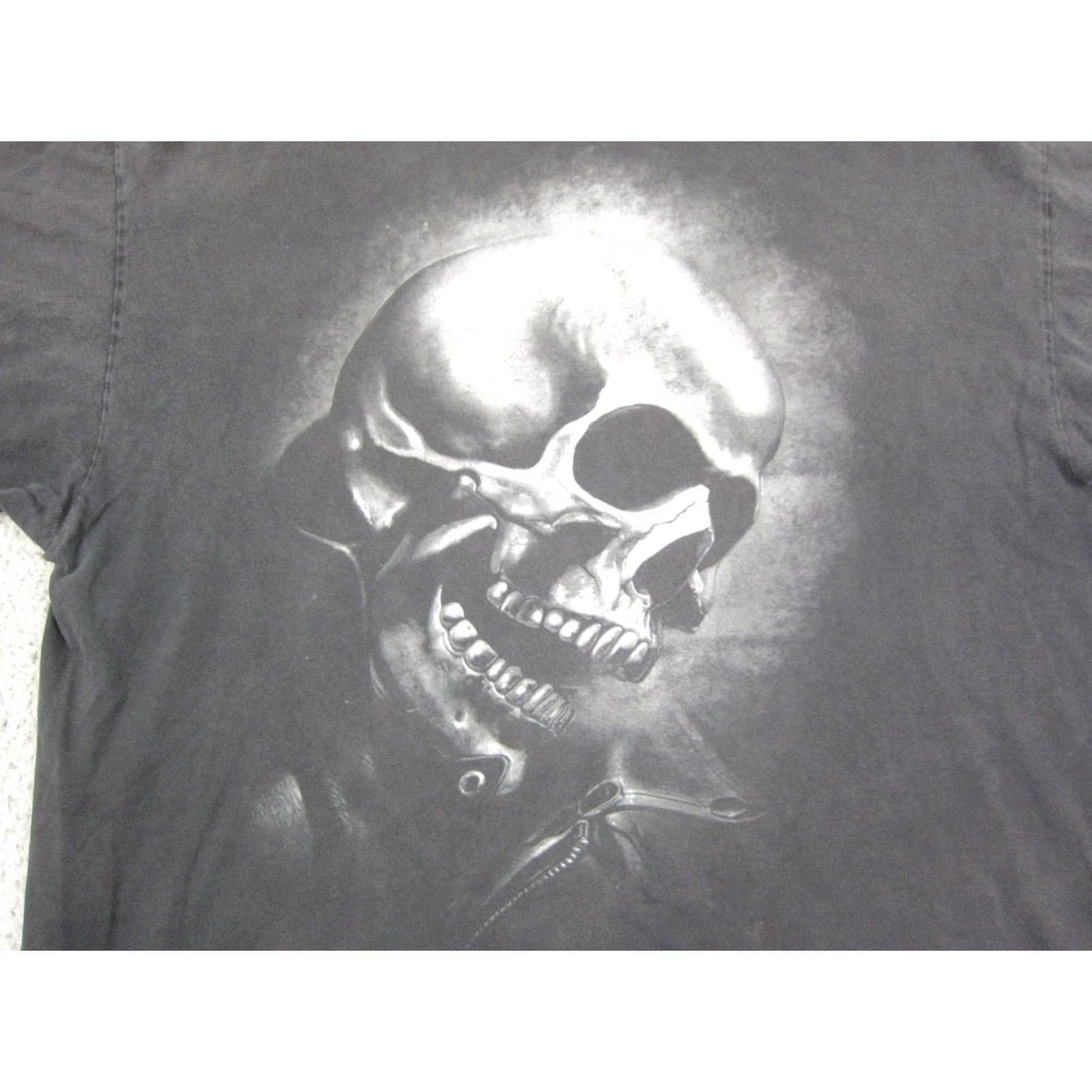 Mad Engine VINTAGE Ghost Rider Shirt Mad Engine XL Black 90s Skull Grunge Tee Mens XL Size US XL / EU 56 / 4 - 2 Thumbnail