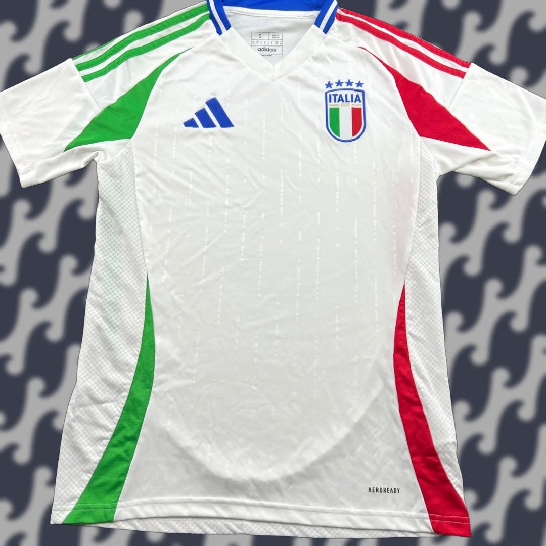 Adidas adidas Italy 2024 2025 Away Football Jersey Mens Small Shirt Size US S / EU 44-46 / 1 - 1 Thumbnail