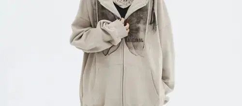 Other Oversized Hoodies Zip Up Harajuku Vintage Butterfly Print Size US XXL / EU 58 / 5 - 4 Thumbnail