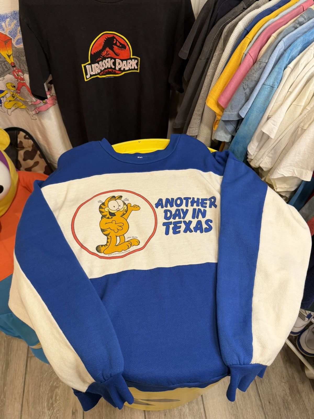 Vintage 1970s Garfield vintage crewneck Size US M / EU 48-50 / 2 - 3 Thumbnail